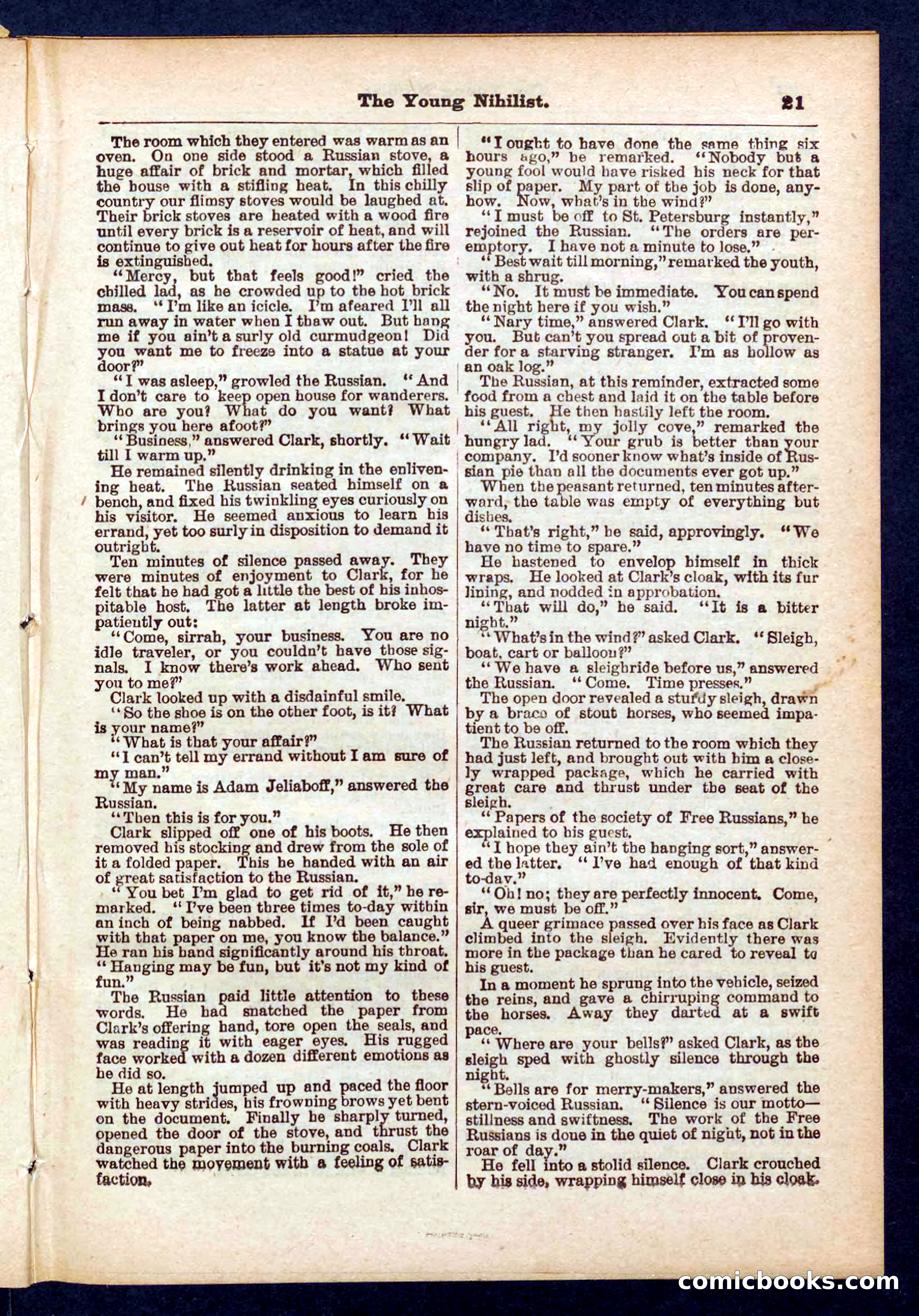 Beadle's Pocket Library No. 432 — page 21 of 32