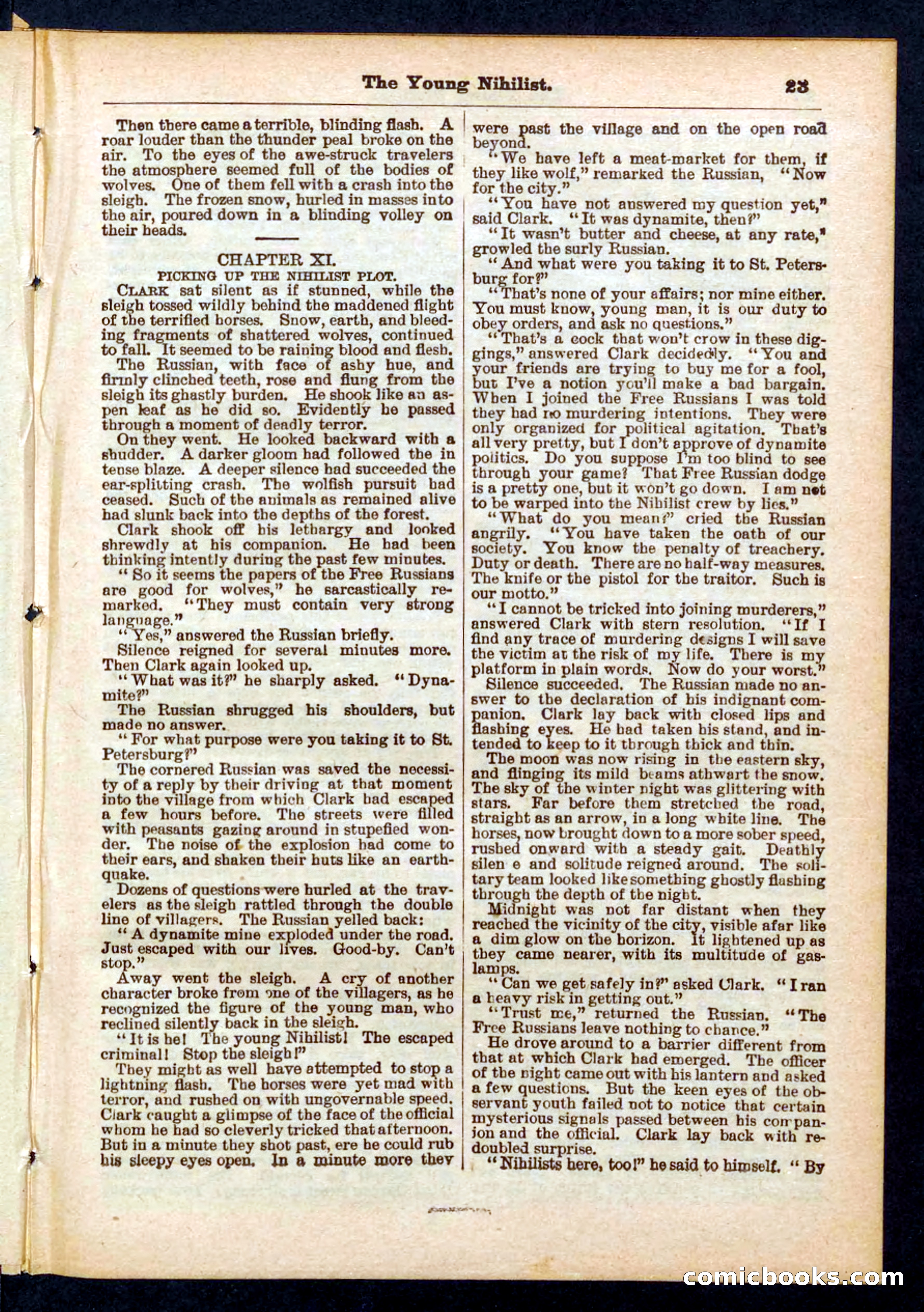 Beadle's Pocket Library No. 432 — page 23 of 32