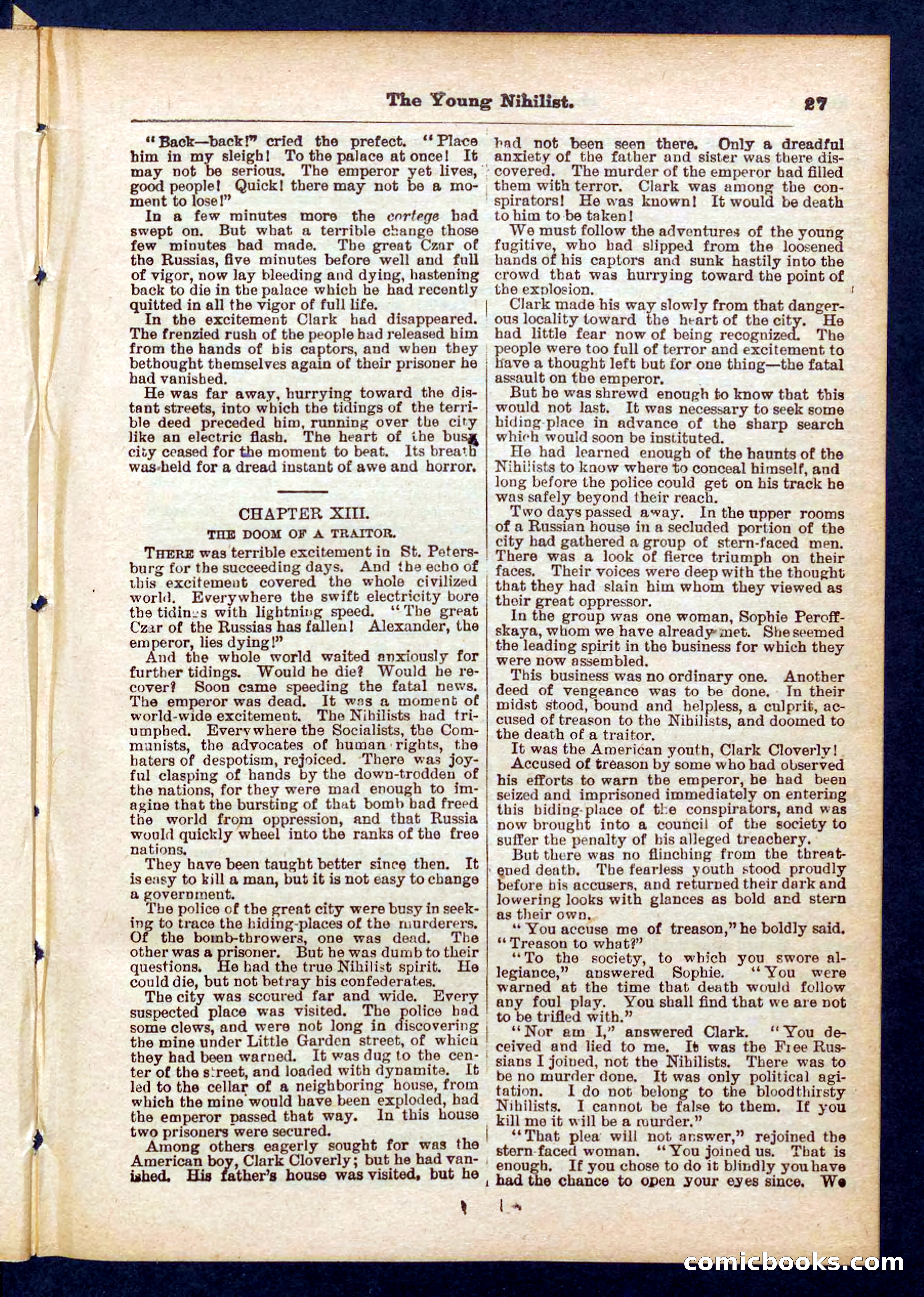 Beadle's Pocket Library No. 432 — page 27 of 32