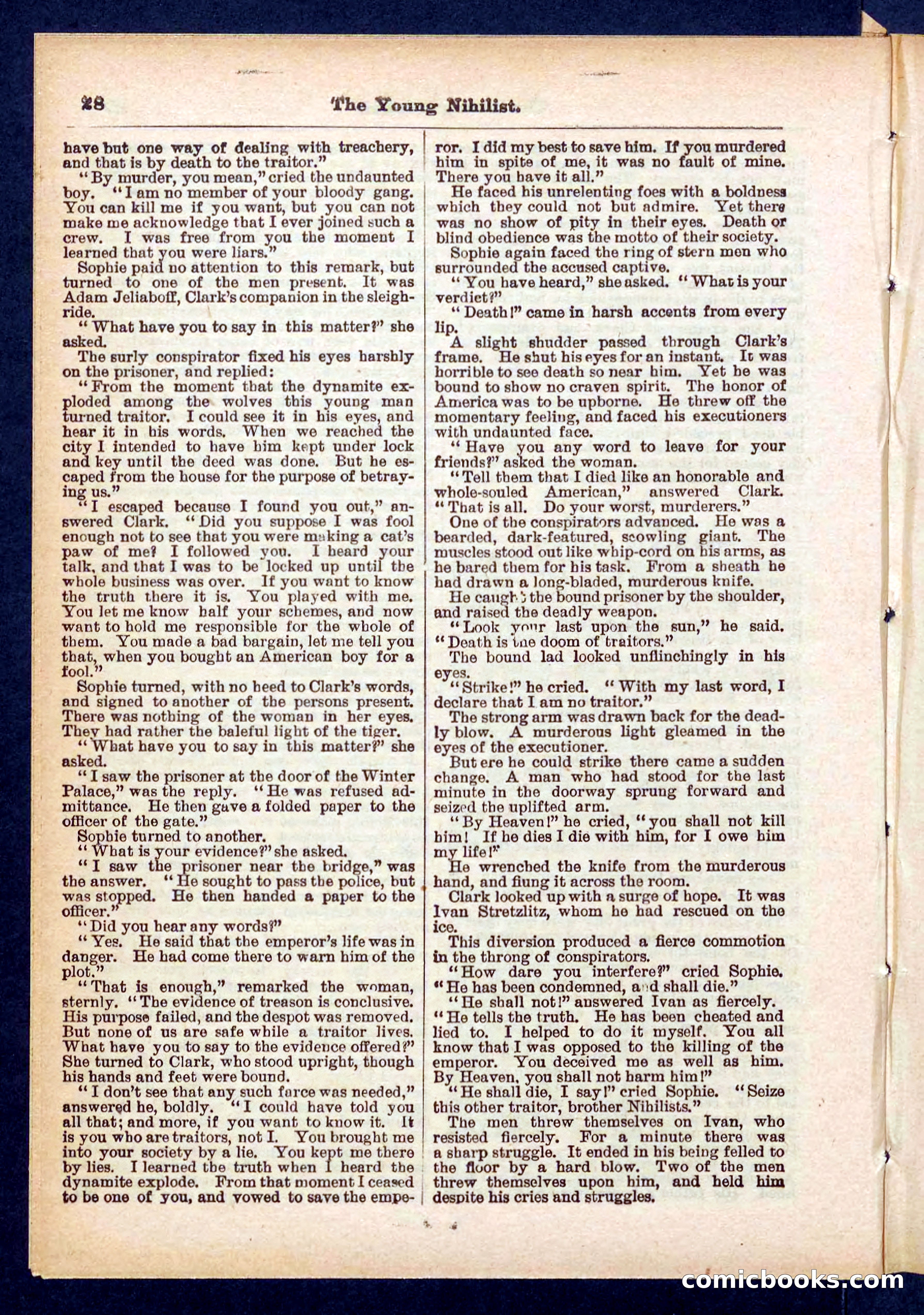 Beadle's Pocket Library No. 432 — page 28 of 32