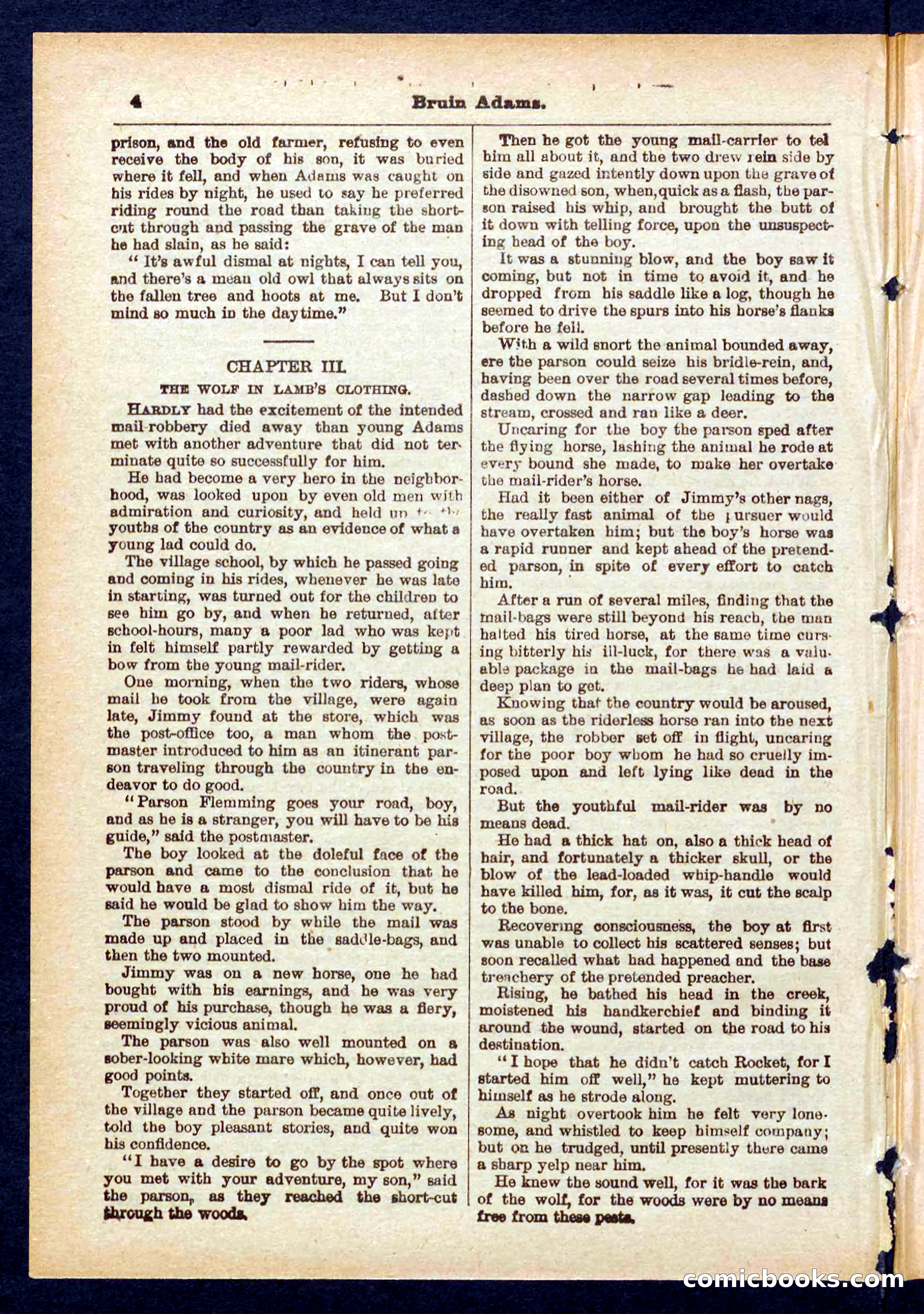 Beadle's Pocket Library No. 433 — page 4 of 32