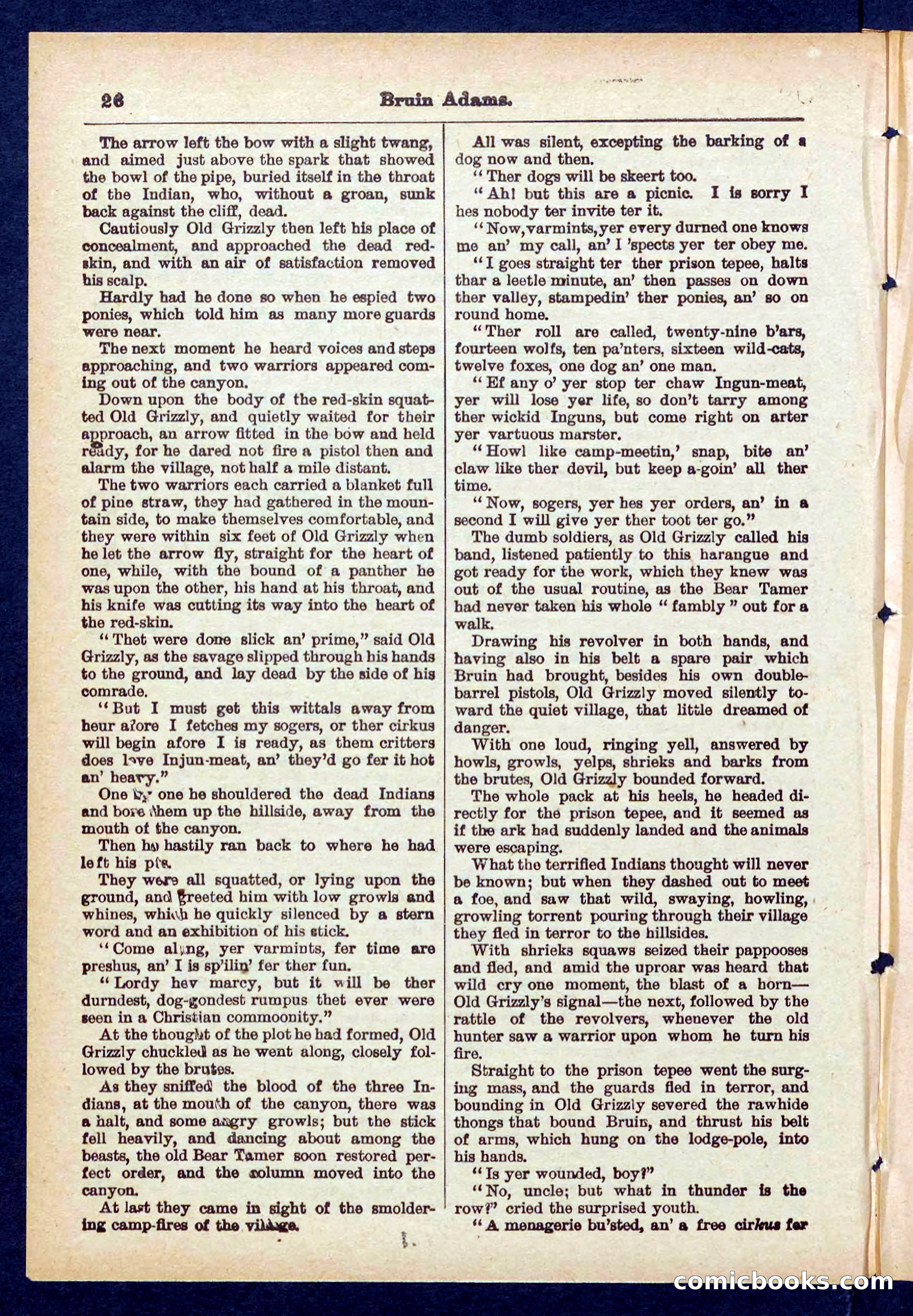 Beadle's Pocket Library No. 433 — page 26 of 32