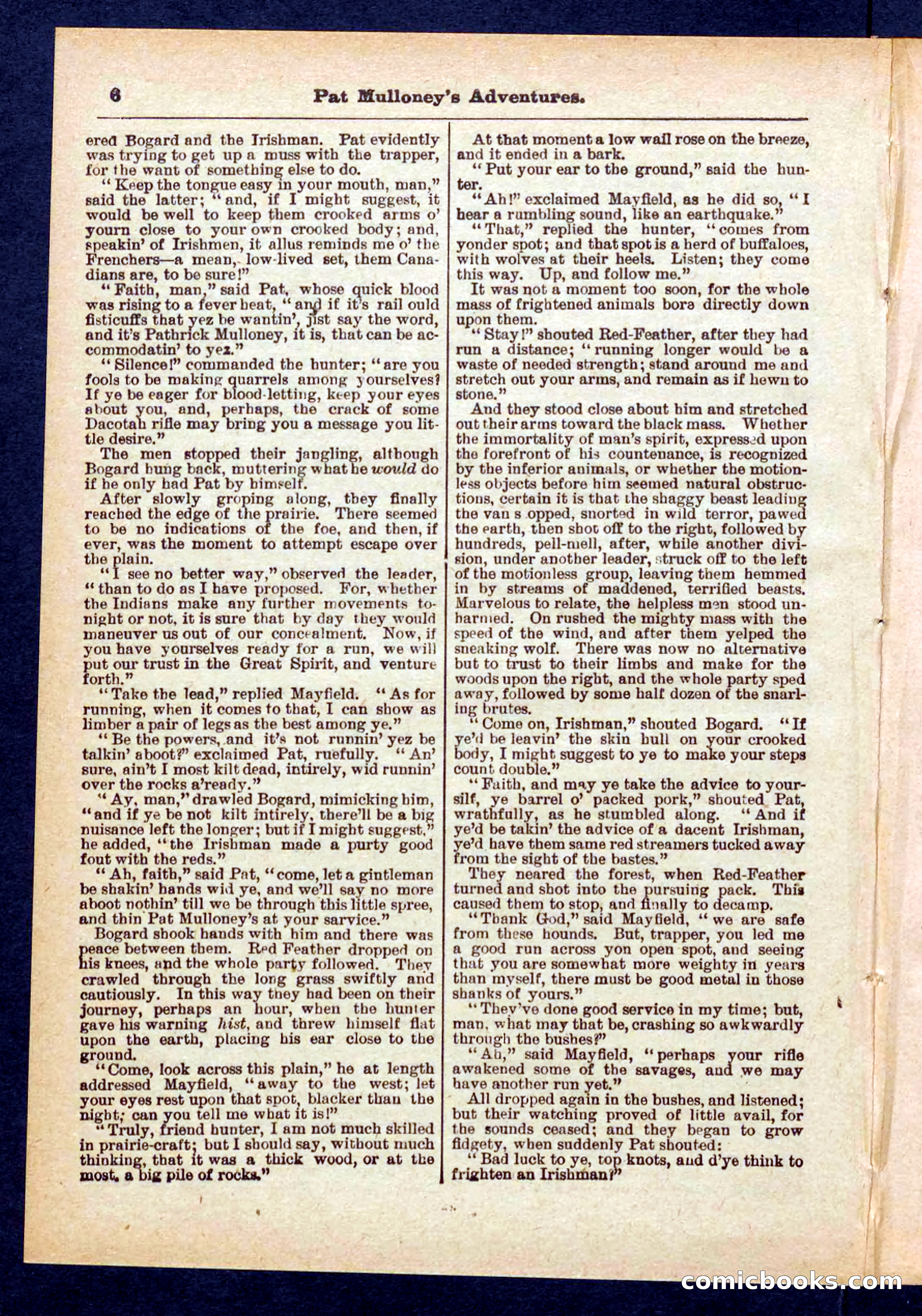 Beadle's Pocket Library No. 435 — page 6 of 32