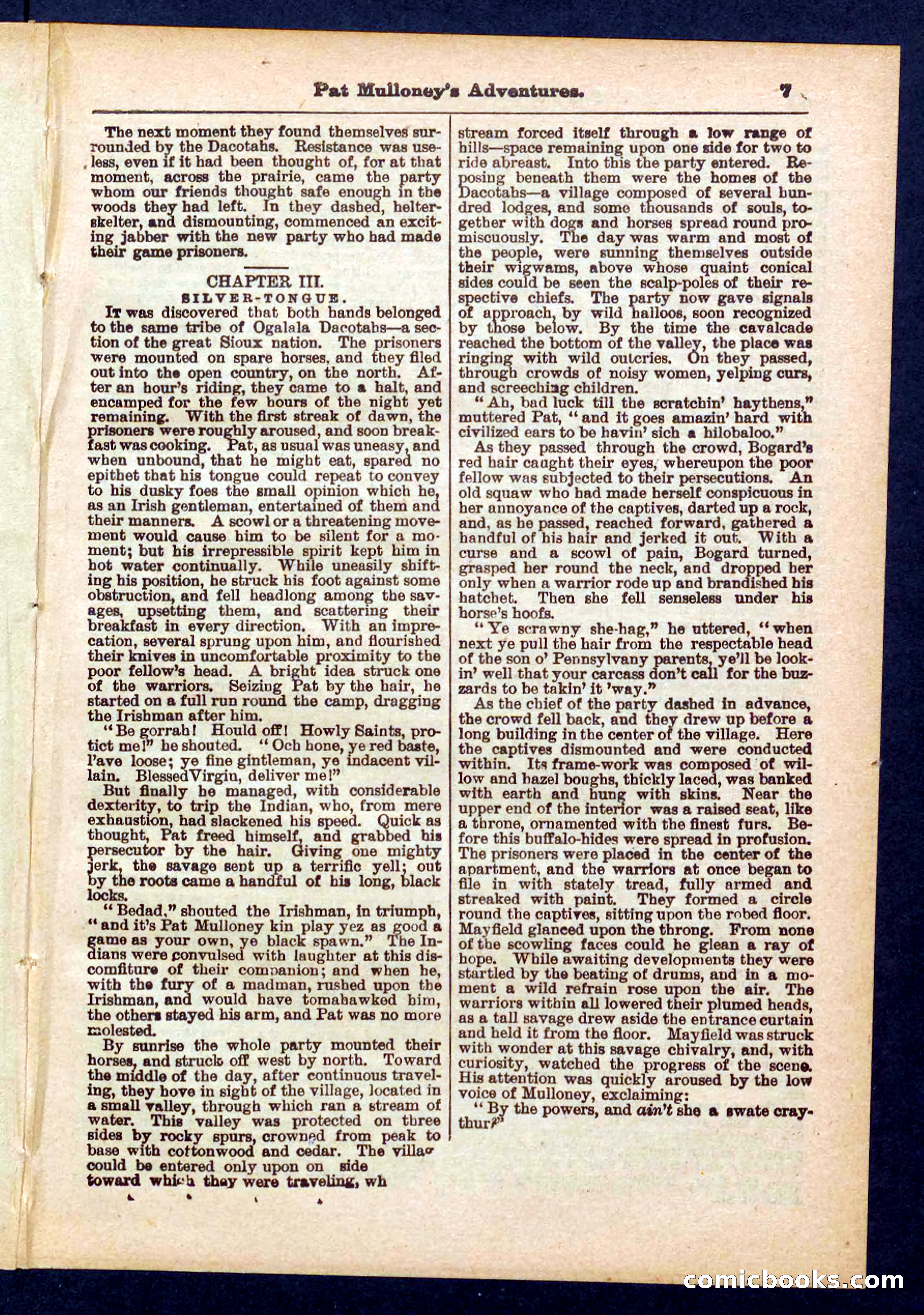 Beadle's Pocket Library No. 435 — page 7 of 32