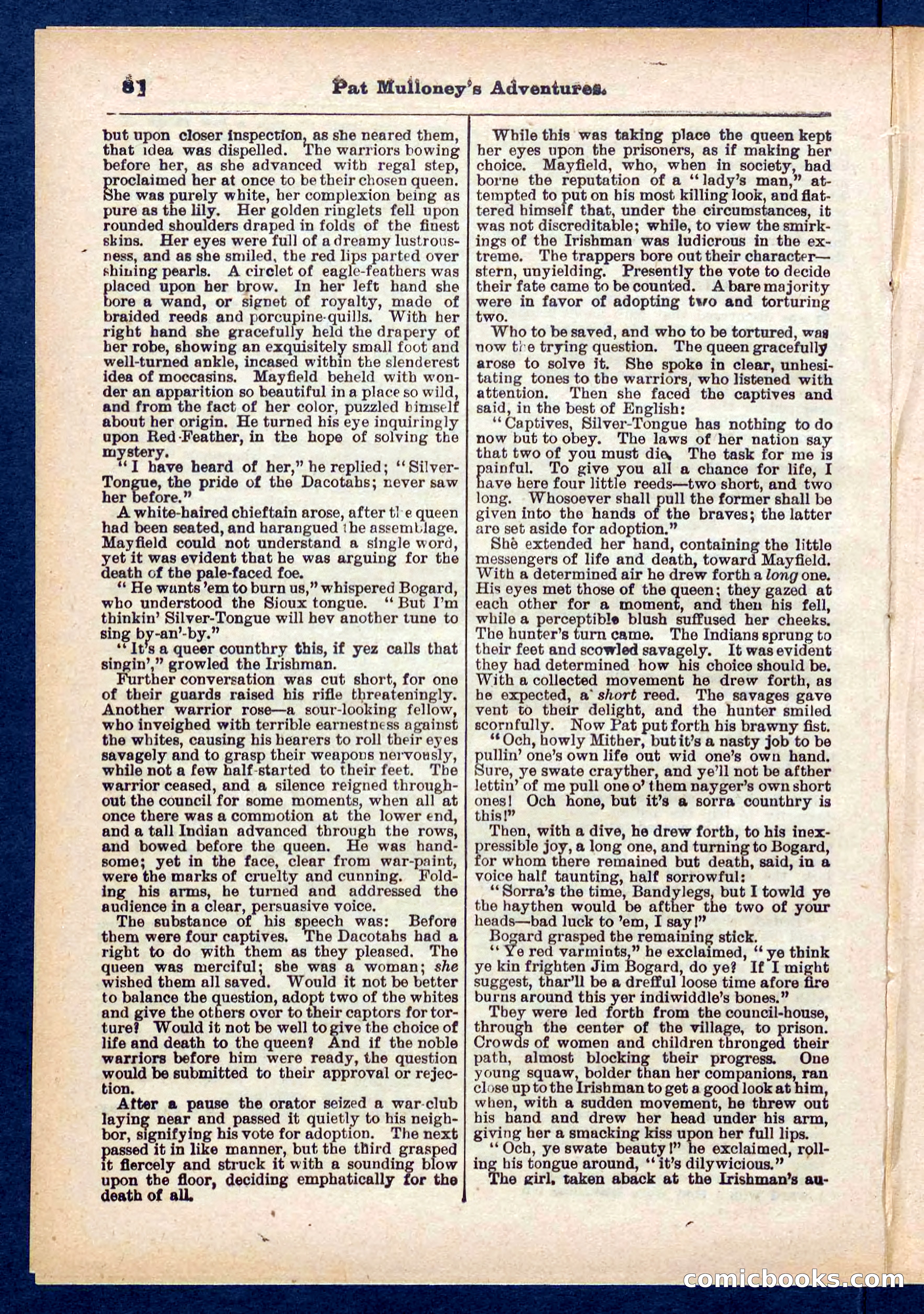 Beadle's Pocket Library No. 435 — page 8 of 32