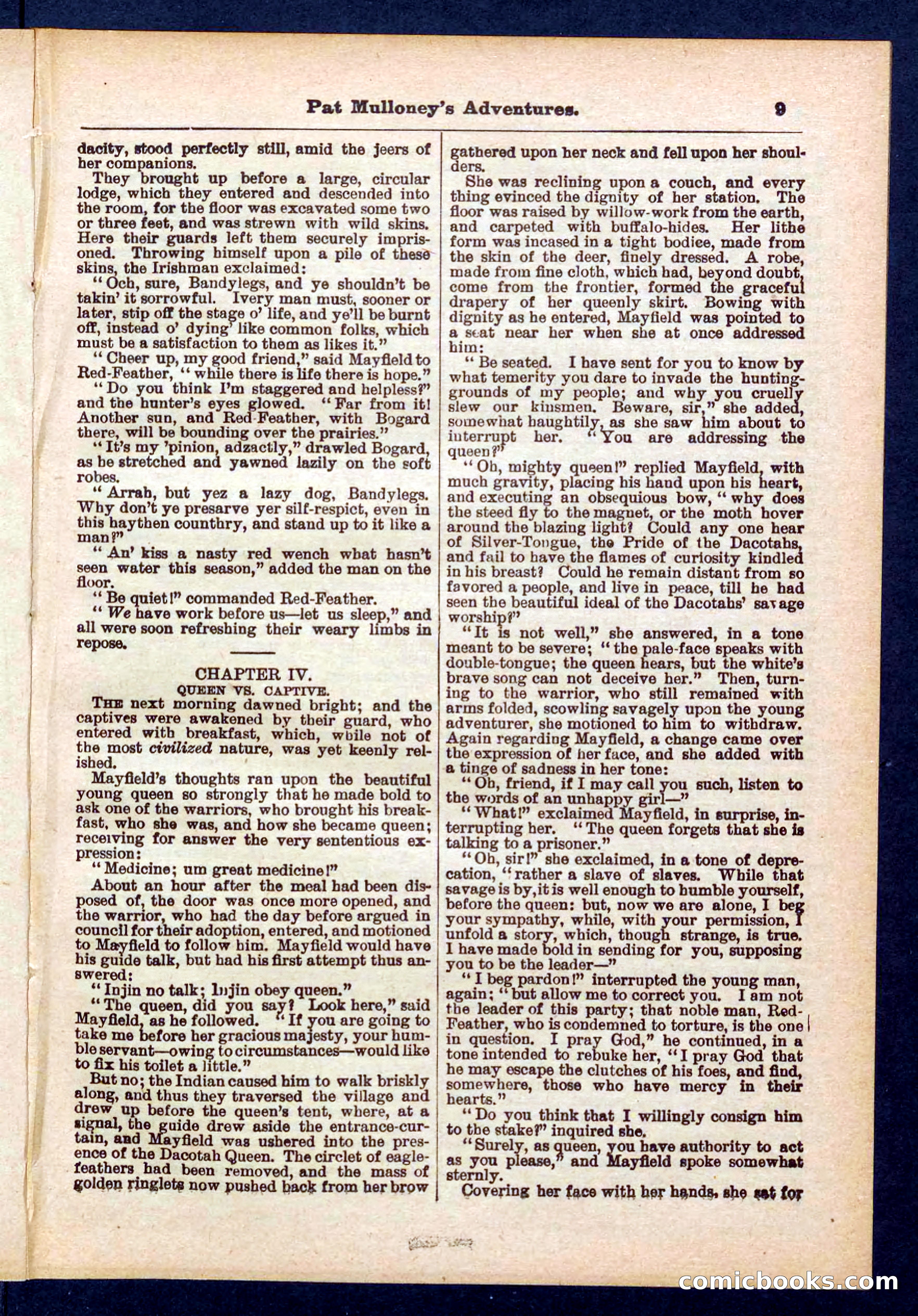Beadle's Pocket Library No. 435 — page 9 of 32