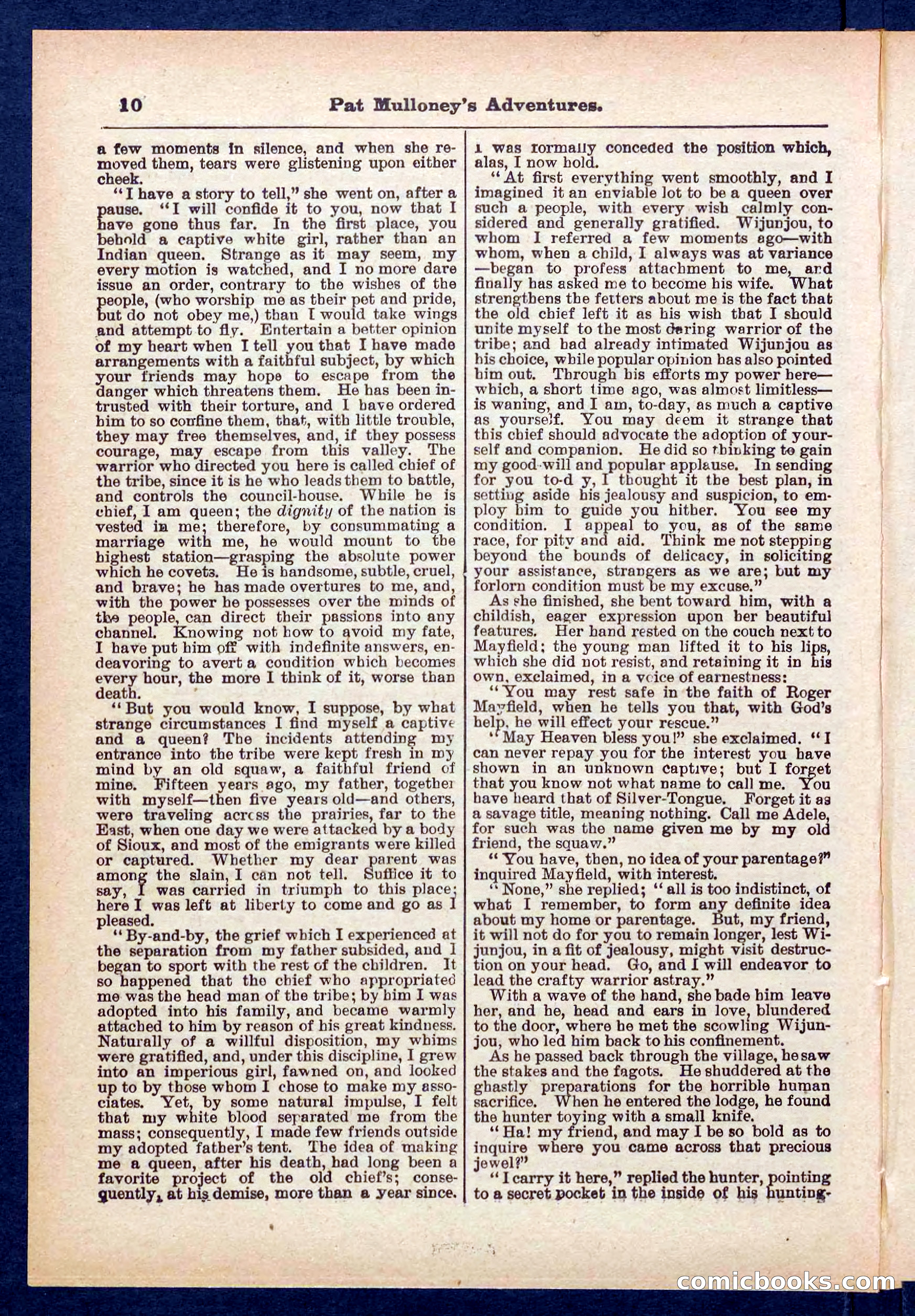 Beadle's Pocket Library No. 435 — page 10 of 32