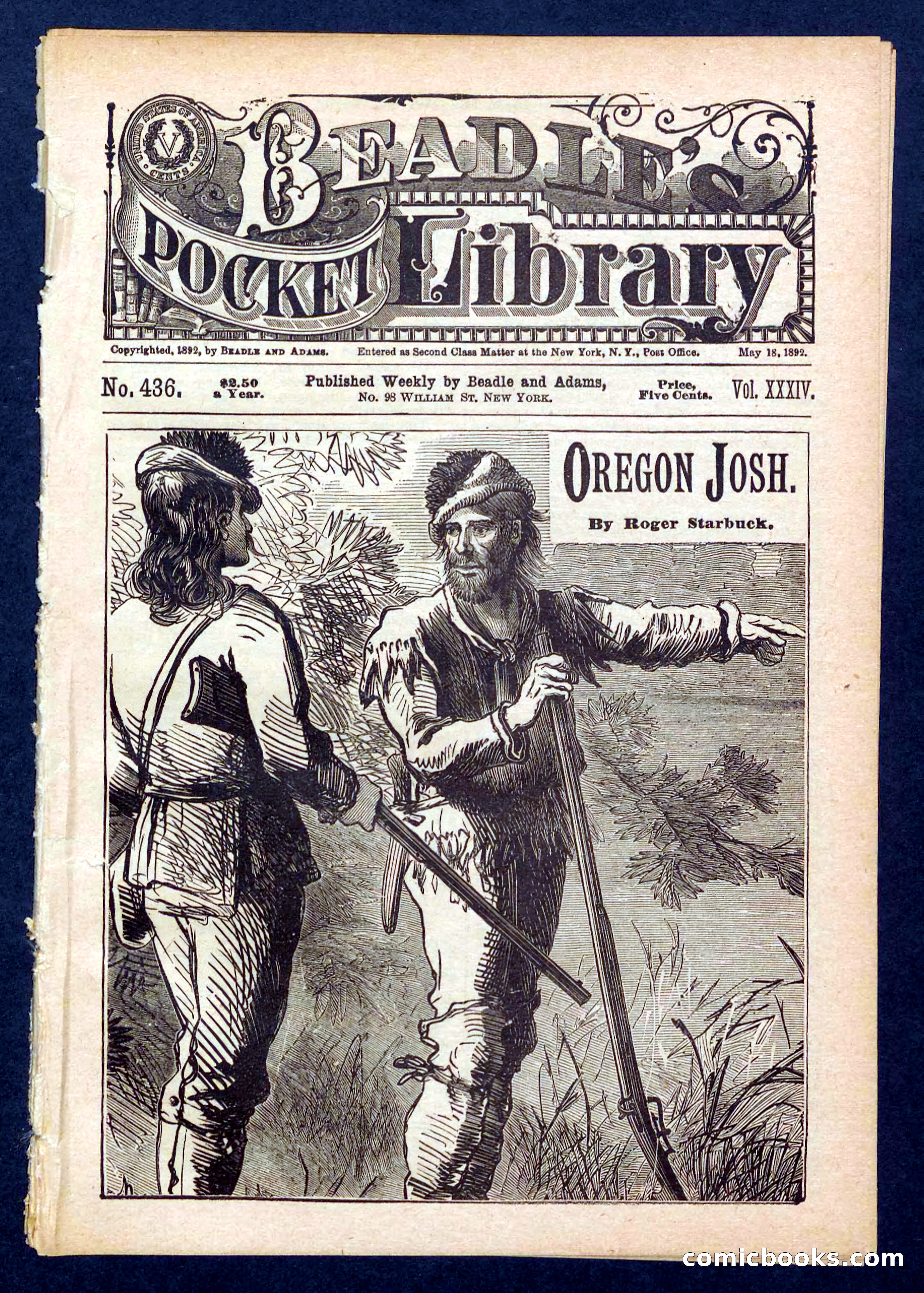 Beadle's Pocket Library No. 436