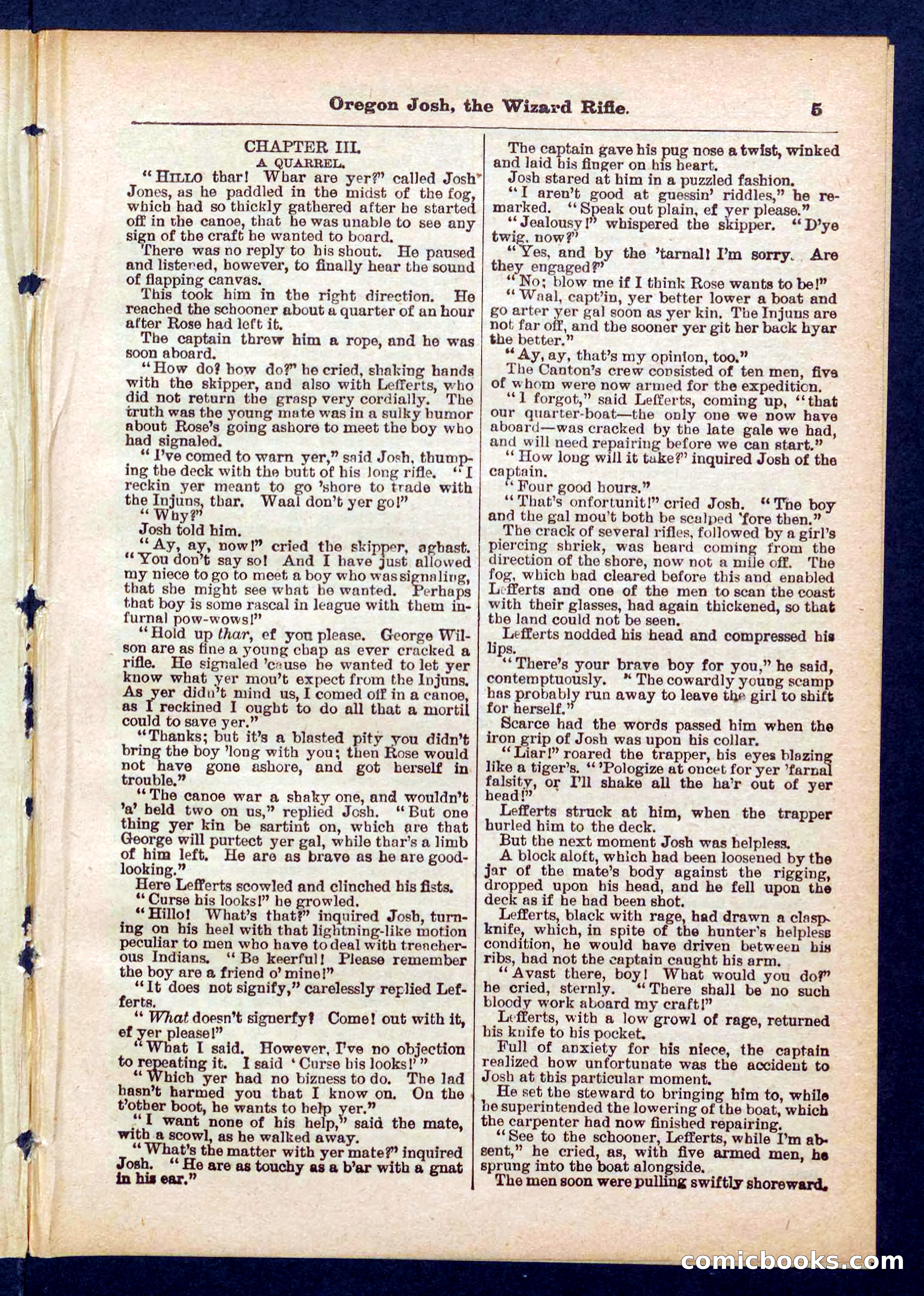 Beadle's Pocket Library No. 436 — page 5 of 32