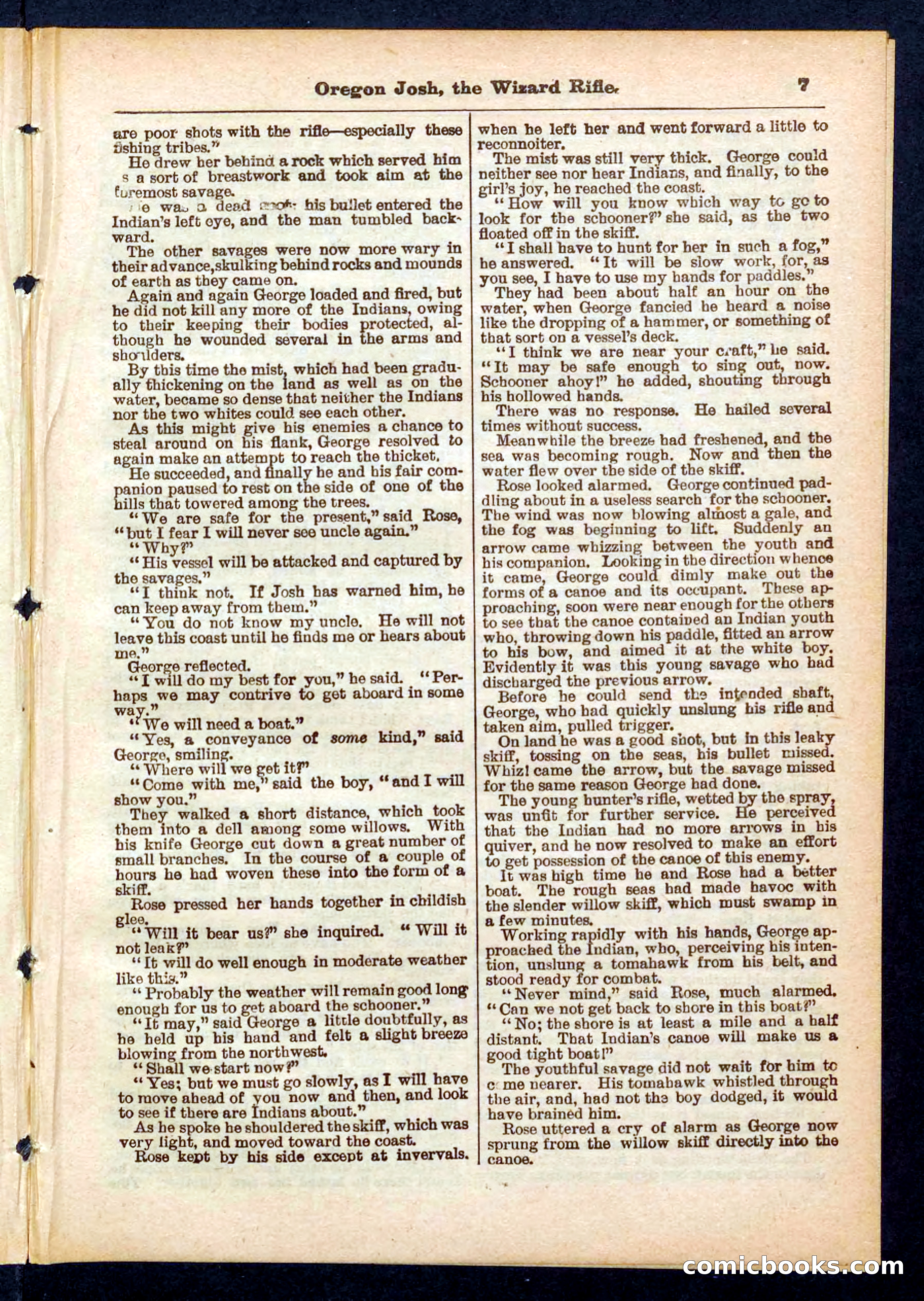 Beadle's Pocket Library No. 436 — page 7 of 32