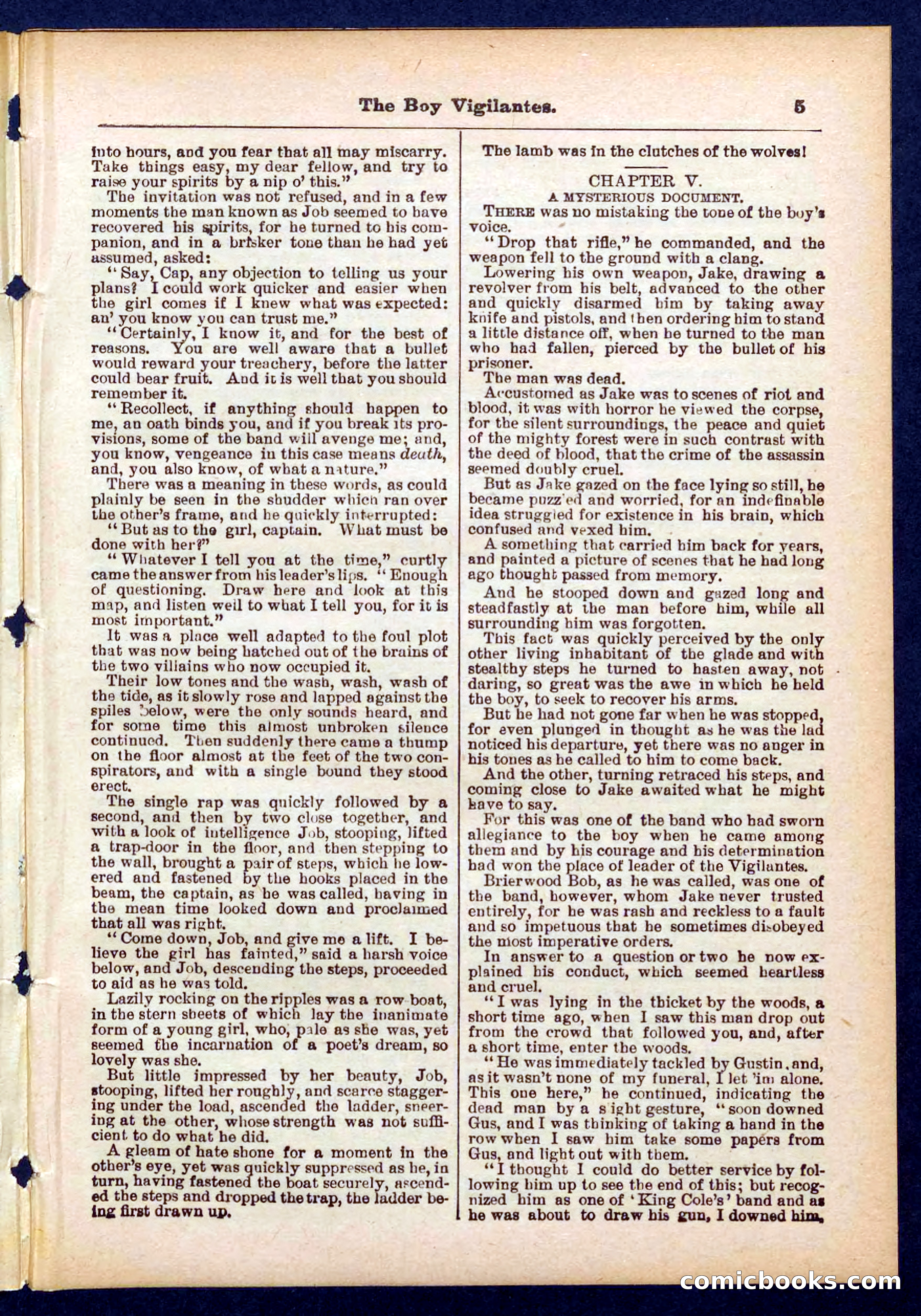 Beadle's Pocket Library No. 437 — page 5 of 32
