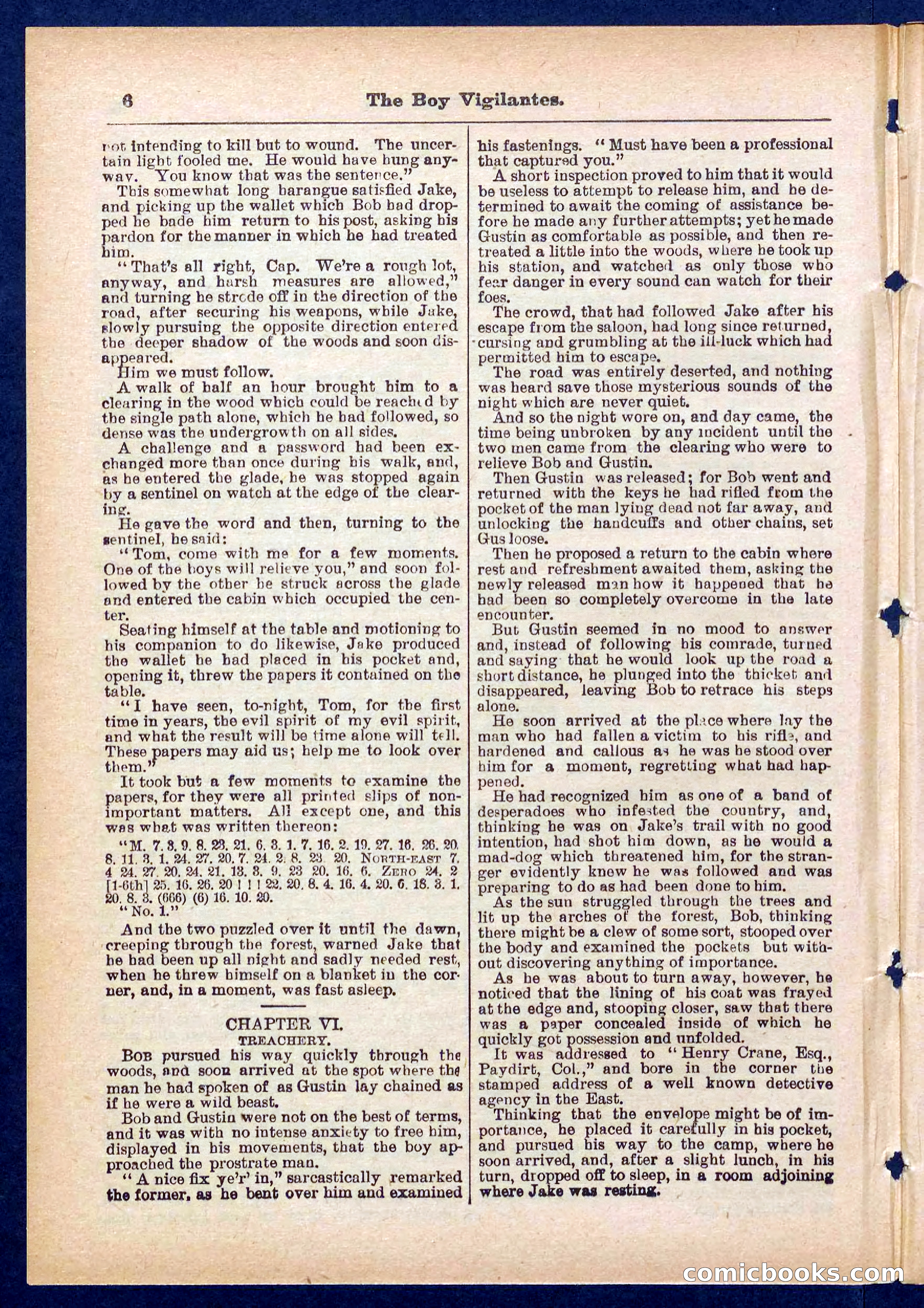 Beadle's Pocket Library No. 437 — page 6 of 32