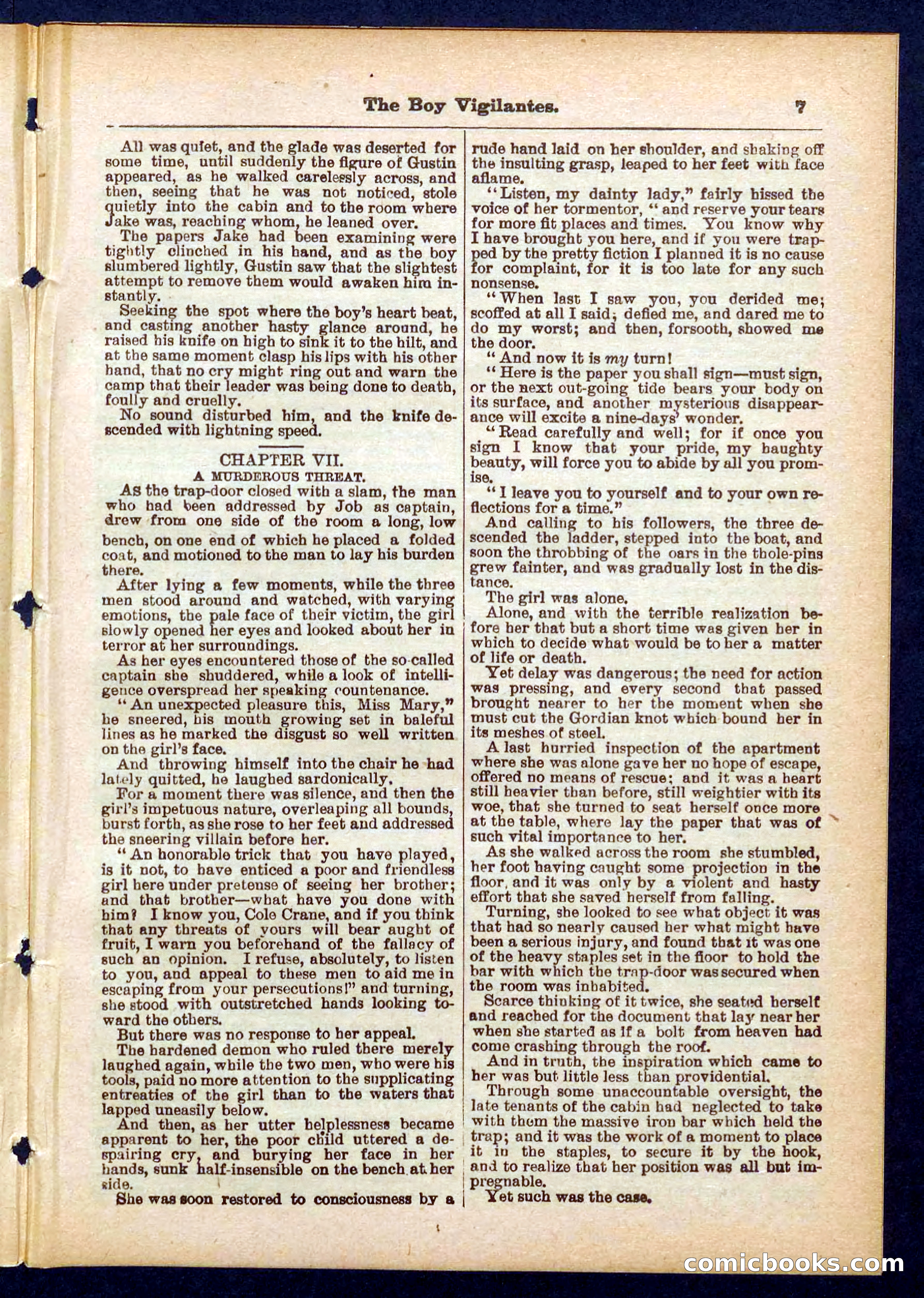 Beadle's Pocket Library No. 437 — page 7 of 32