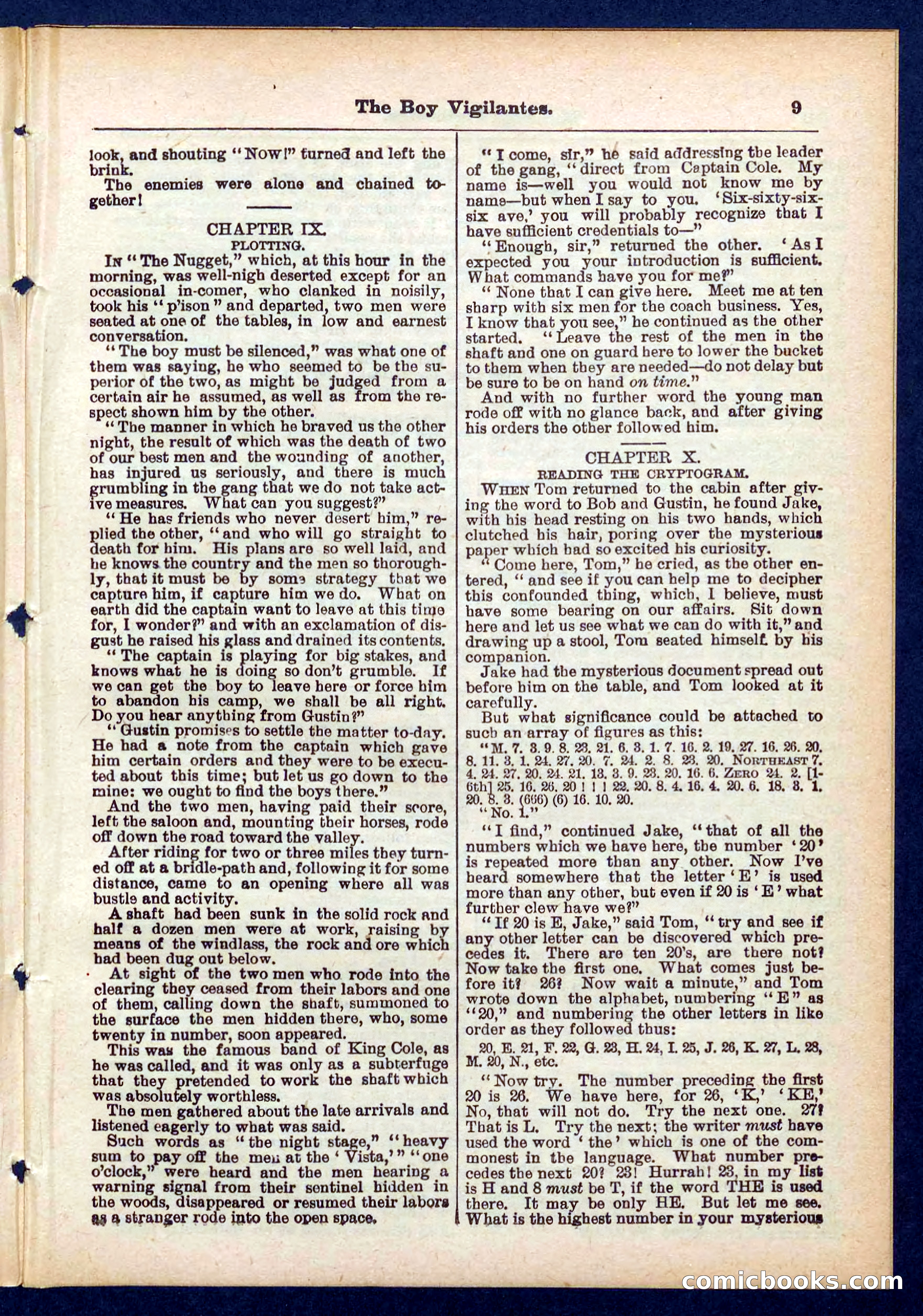 Beadle's Pocket Library No. 437 — page 9 of 32