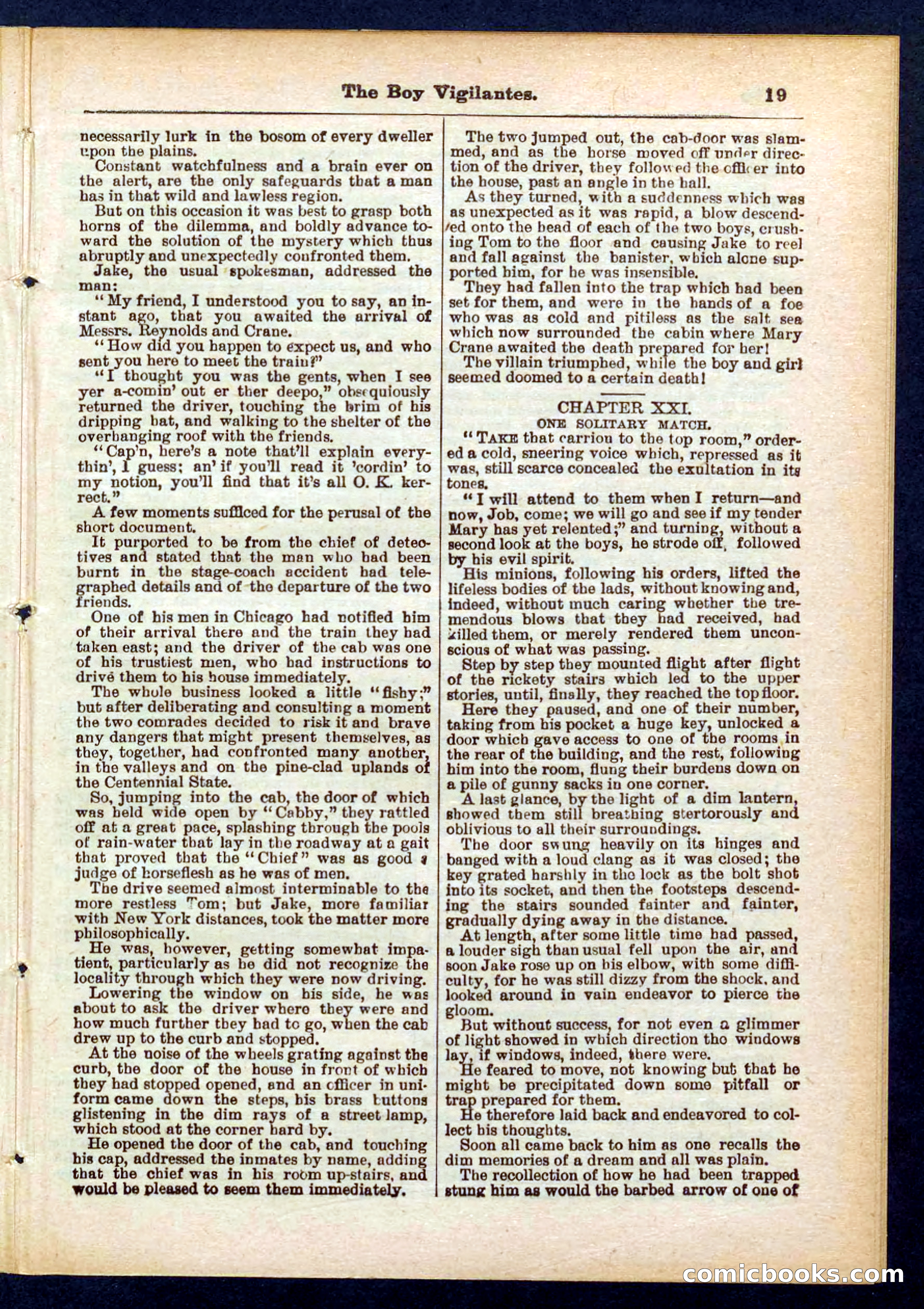 Beadle's Pocket Library No. 437 — page 19 of 32
