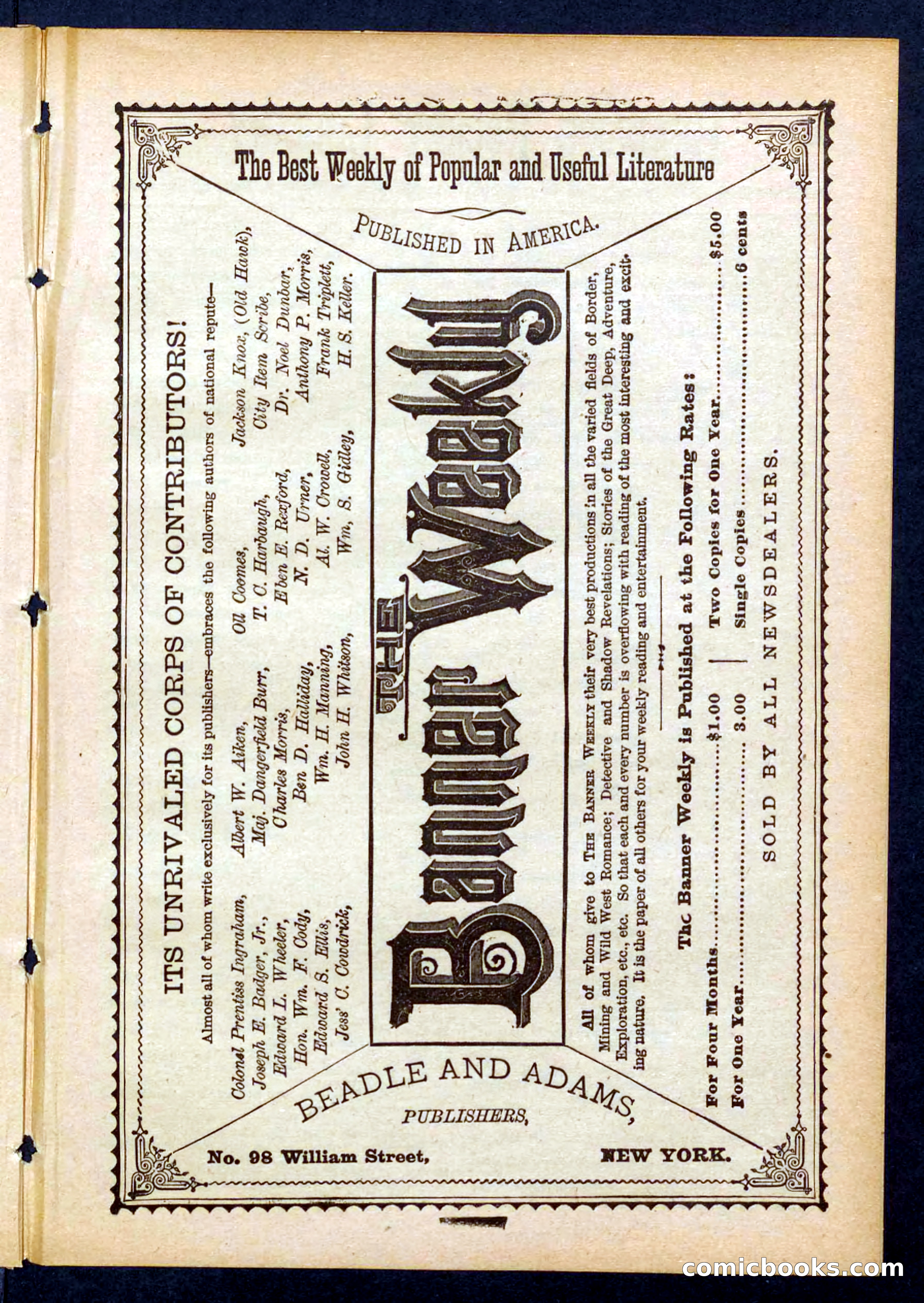 Beadle's Pocket Library No. 437 — page 27 of 32