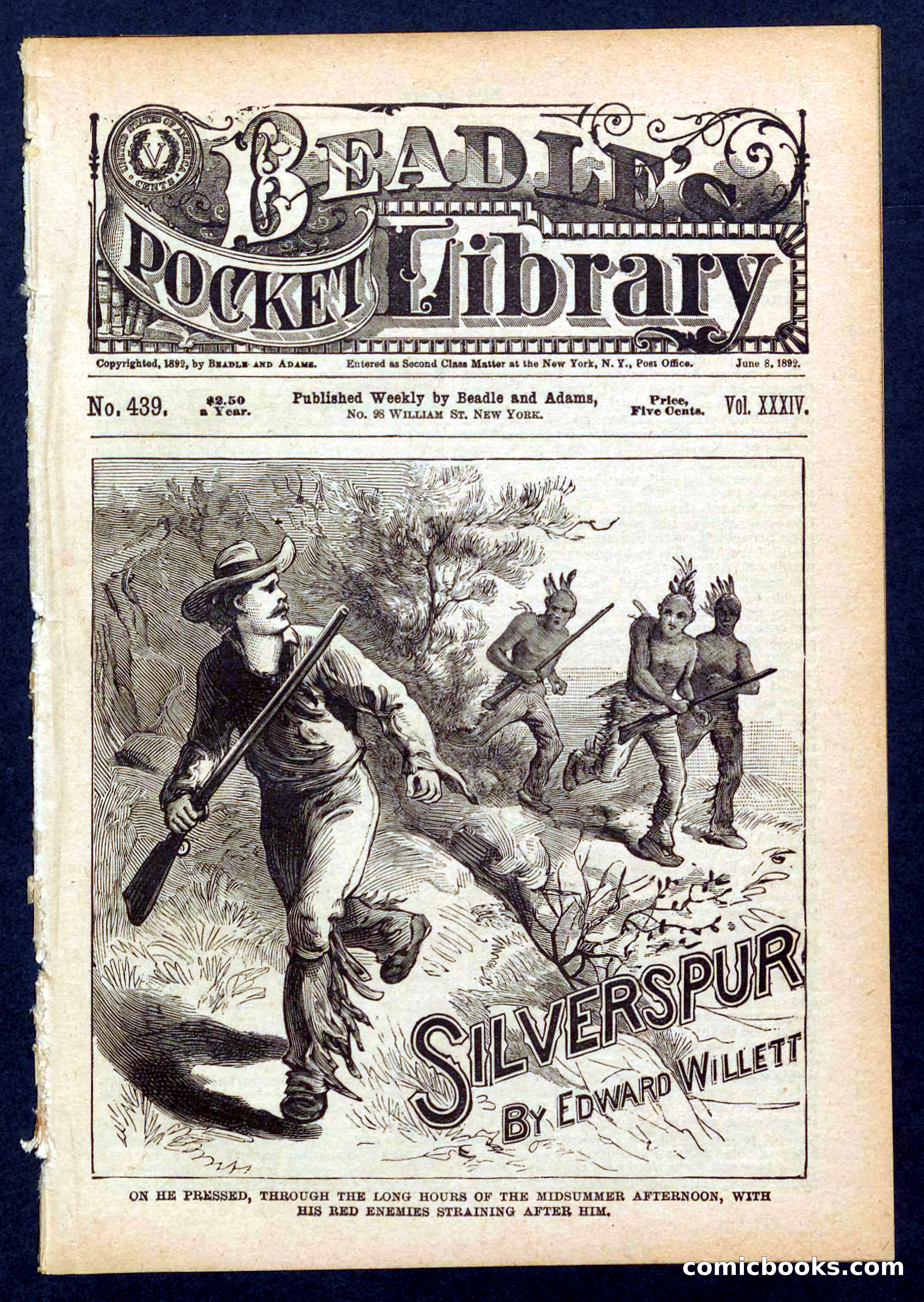 Beadle's Pocket Library No. 439