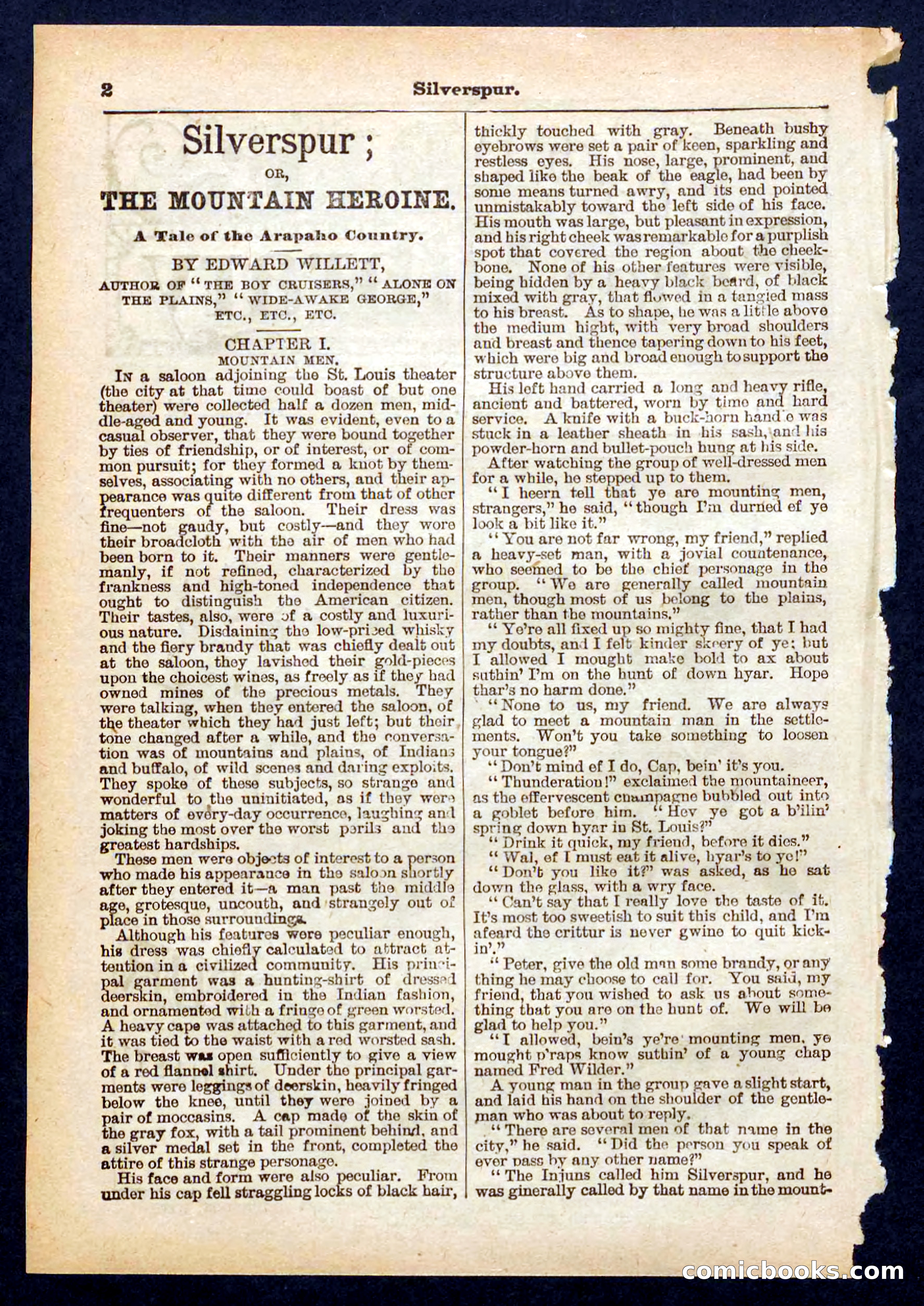 Beadle's Pocket Library No. 439 — page 2 of 32