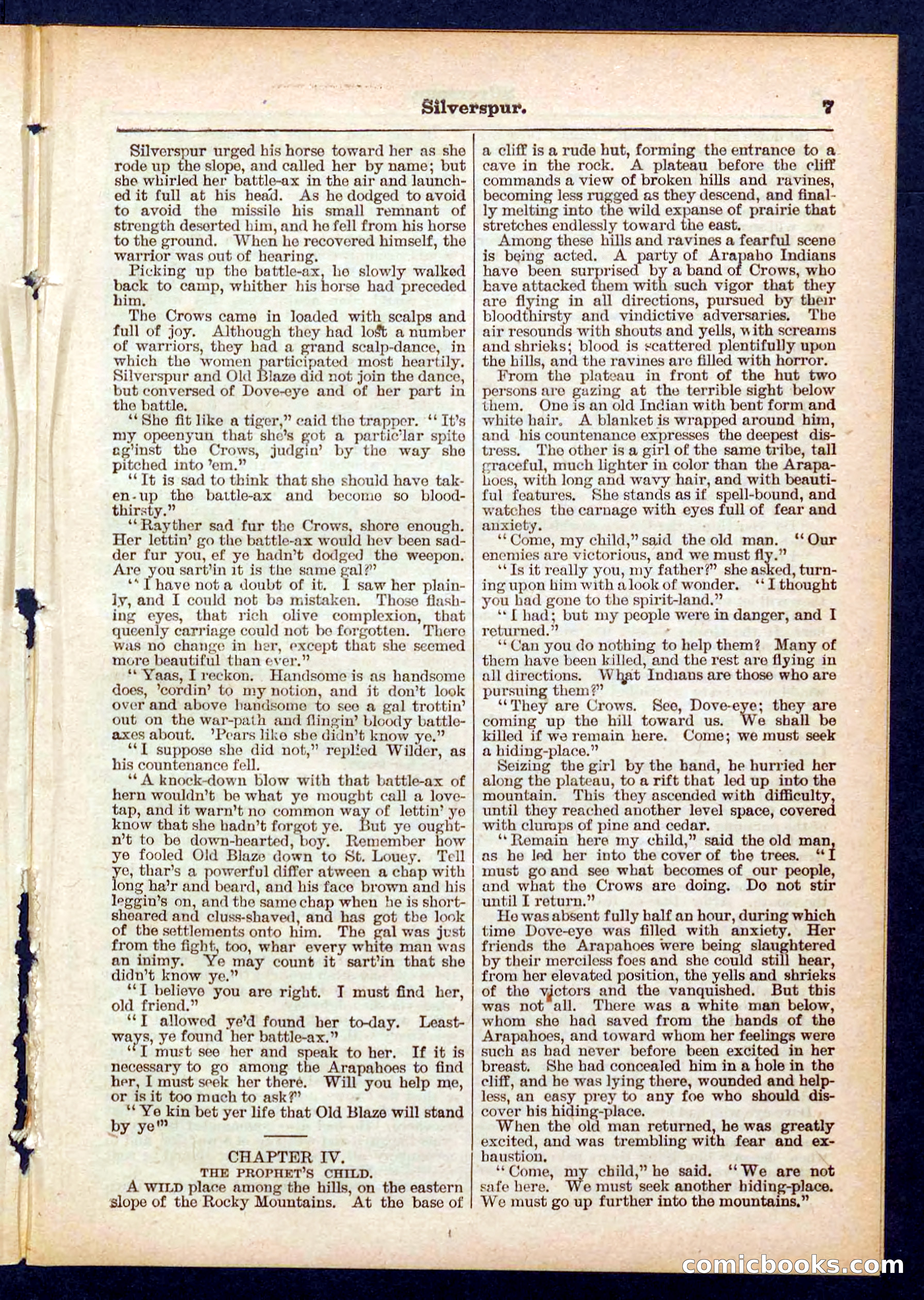 Beadle's Pocket Library No. 439 — page 7 of 32