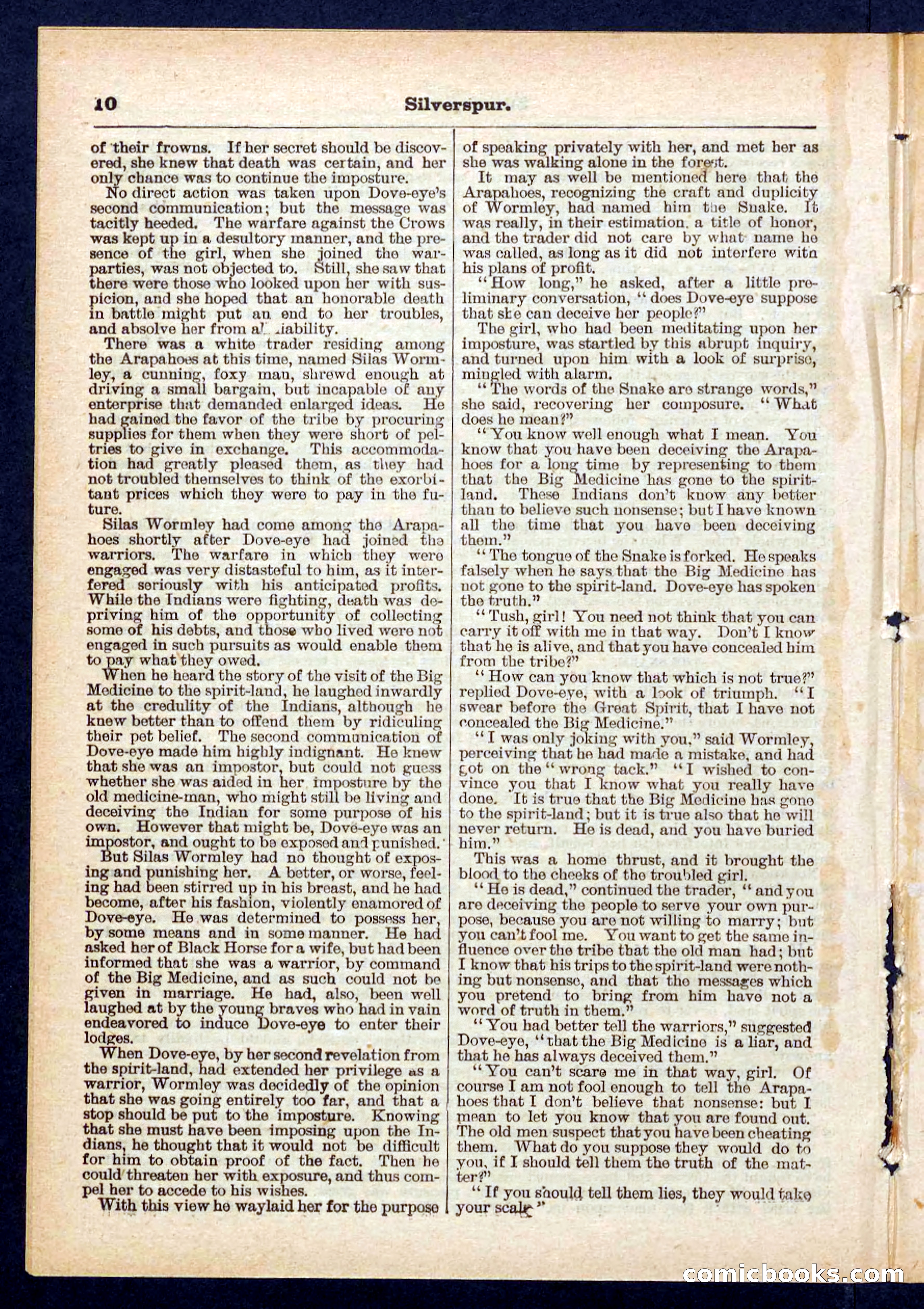 Beadle's Pocket Library No. 439 — page 10 of 32