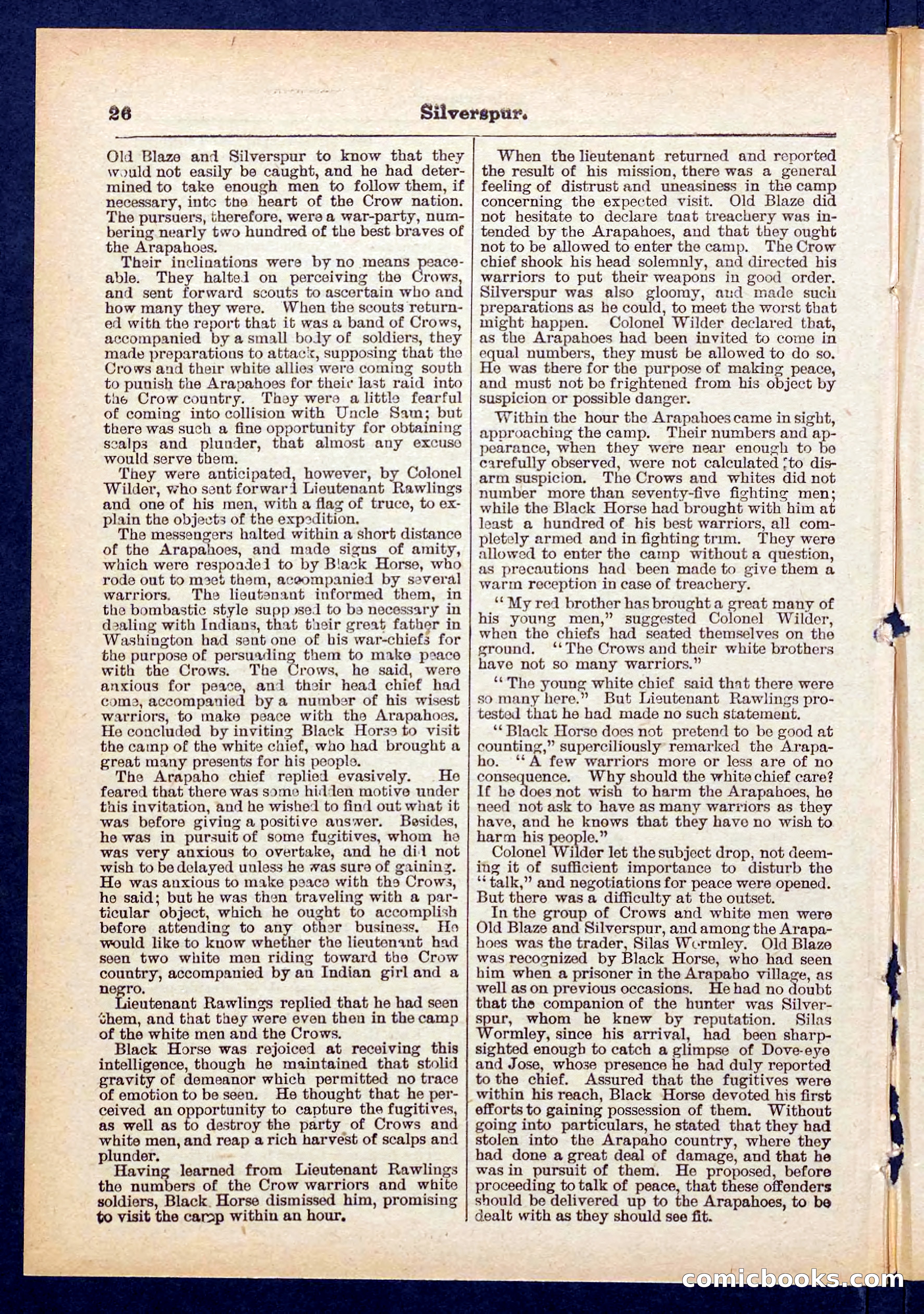 Beadle's Pocket Library No. 439 — page 26 of 32