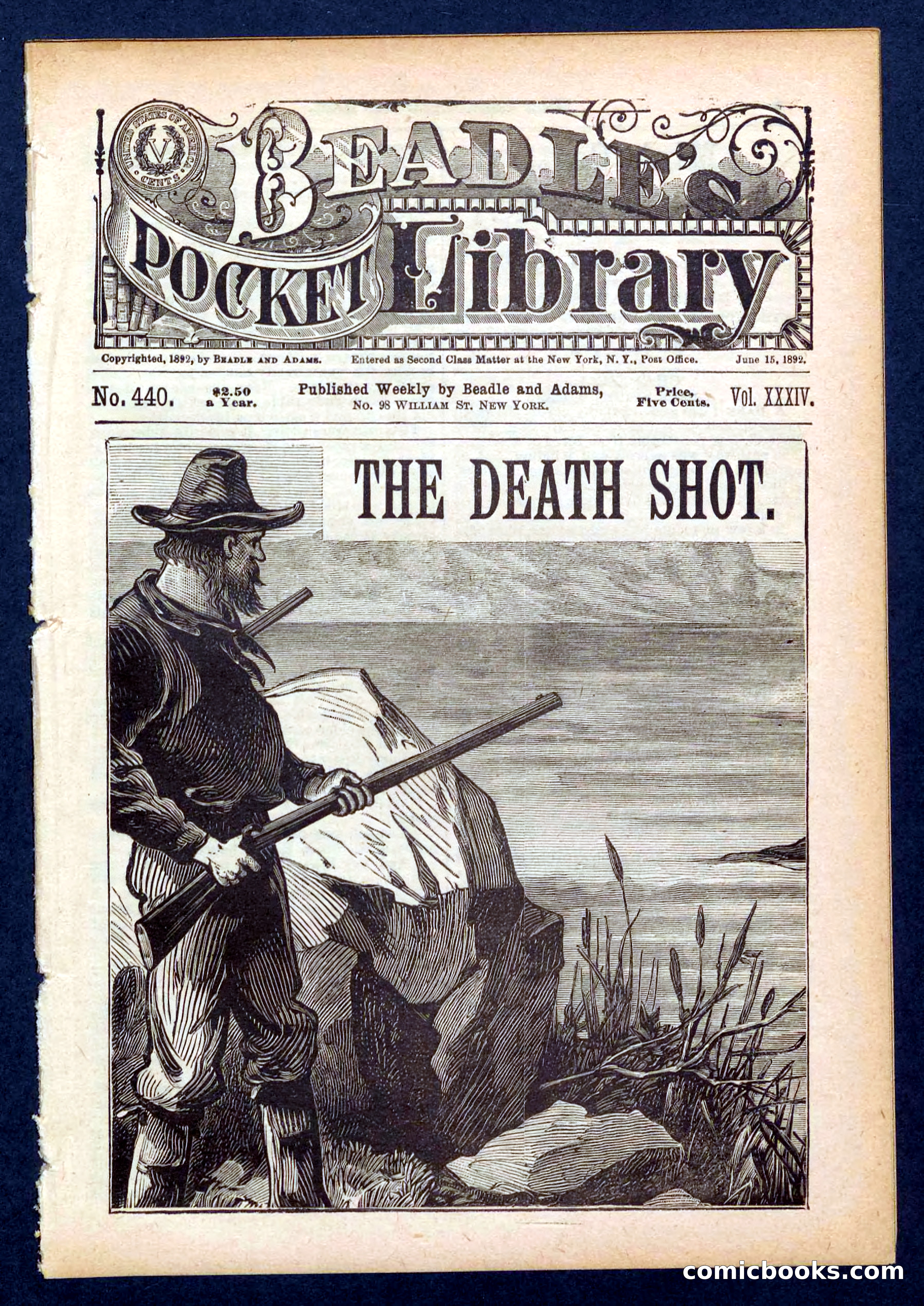 Beadle's Pocket Library No. 440: The Death Shot