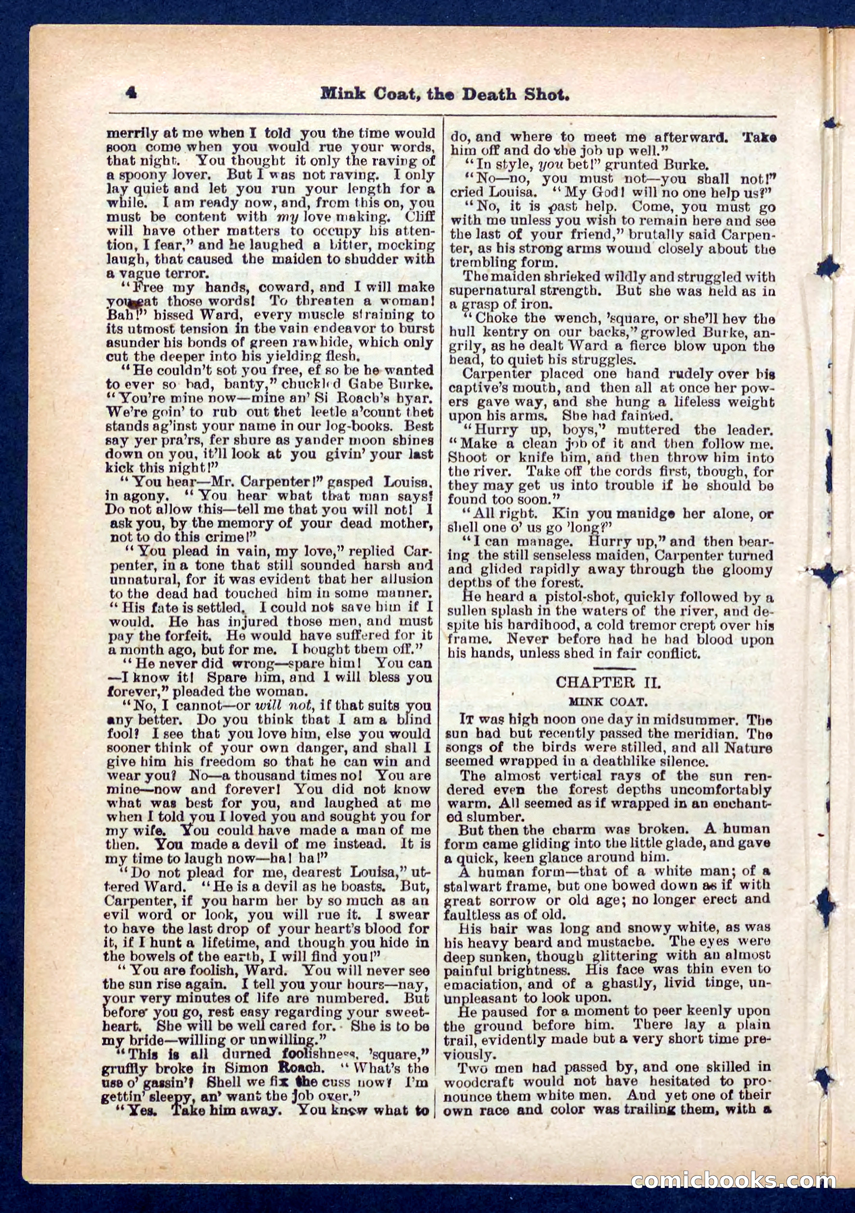 Beadle's Pocket Library No. 440: The Death Shot — page 4 of 32