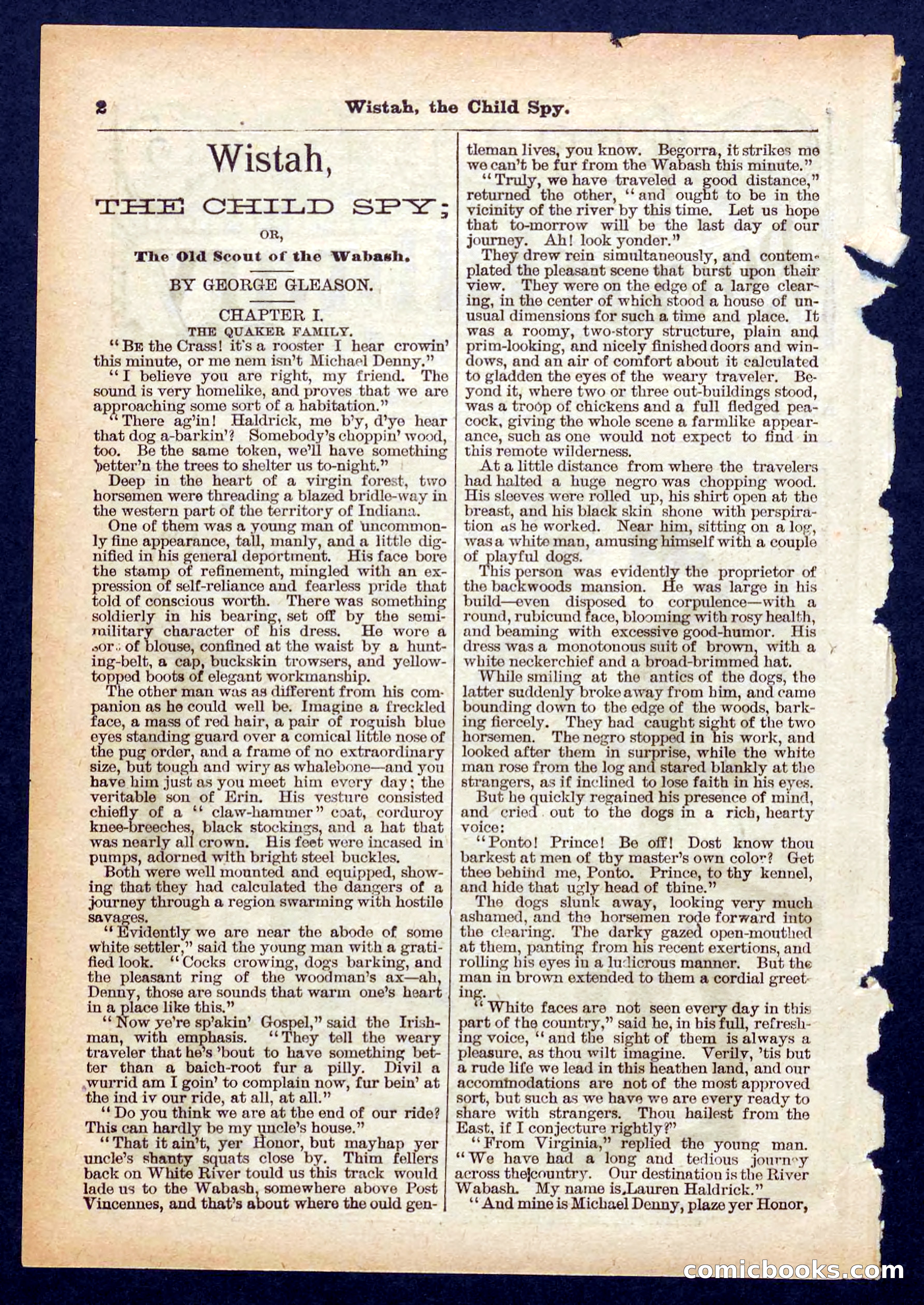 Beadle's Pocket Library No. 441 — page 2 of 32