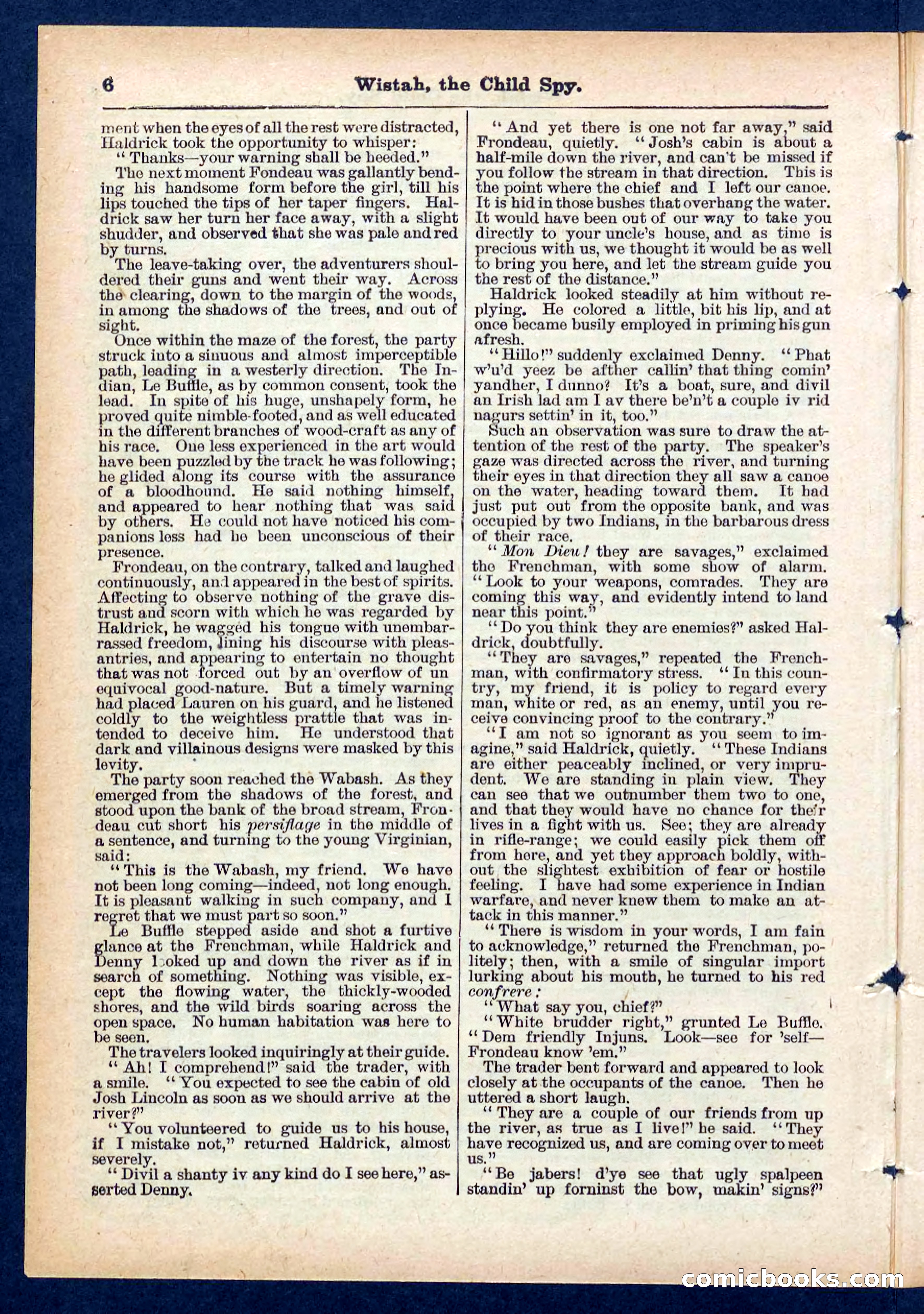 Beadle's Pocket Library No. 441 — page 6 of 32