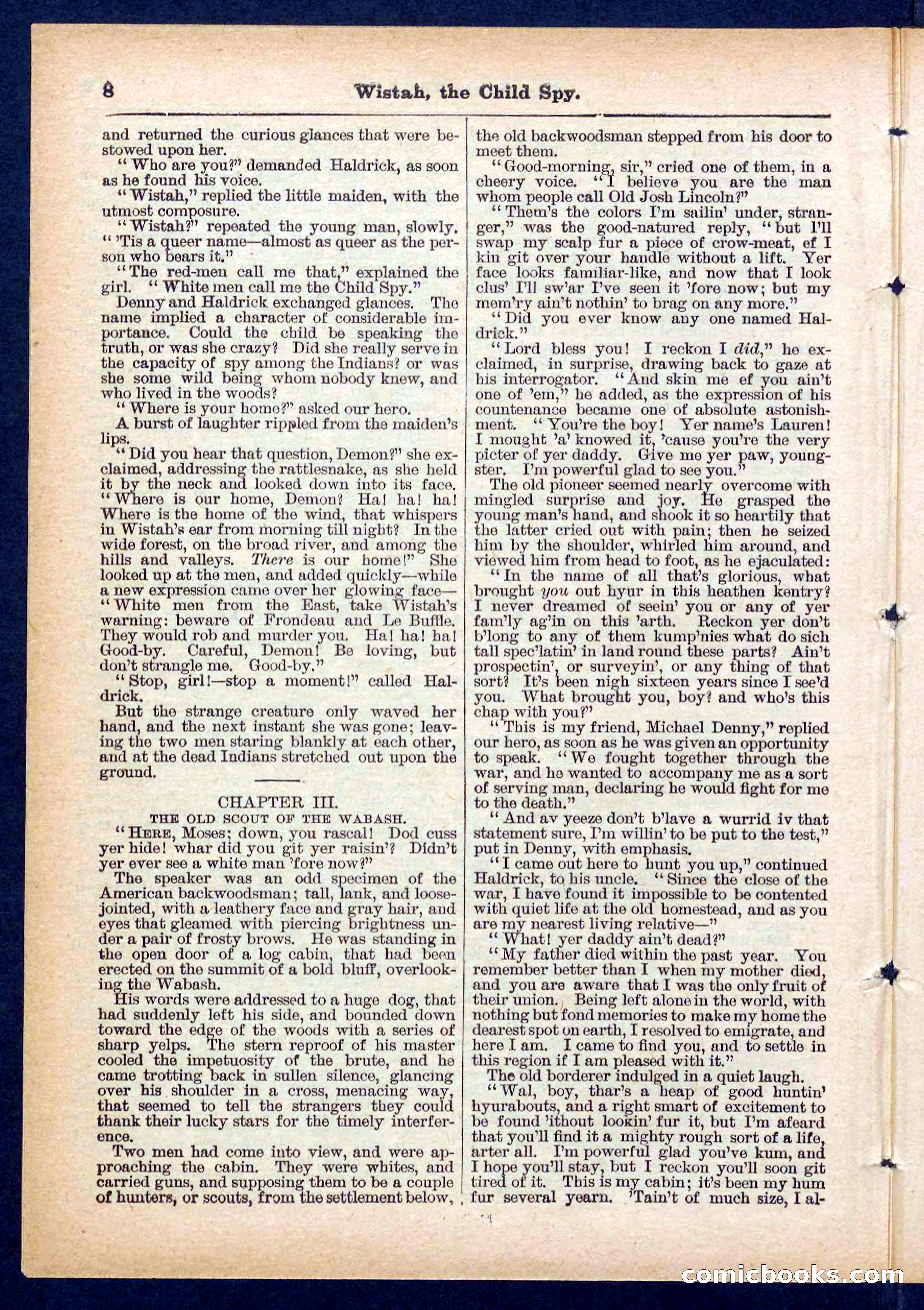 Beadle's Pocket Library No. 441 — page 8 of 32