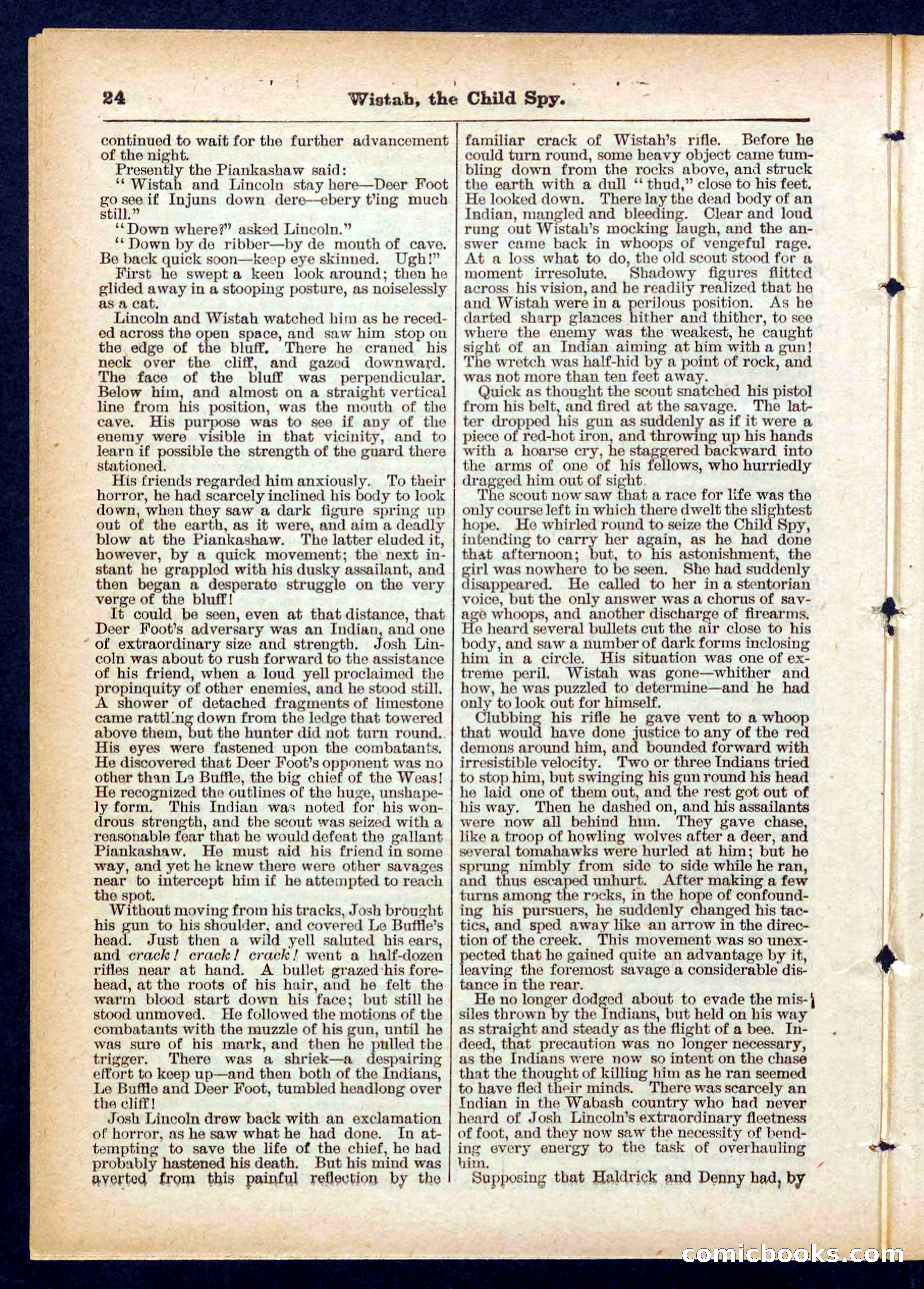 Beadle's Pocket Library No. 441 — page 24 of 32