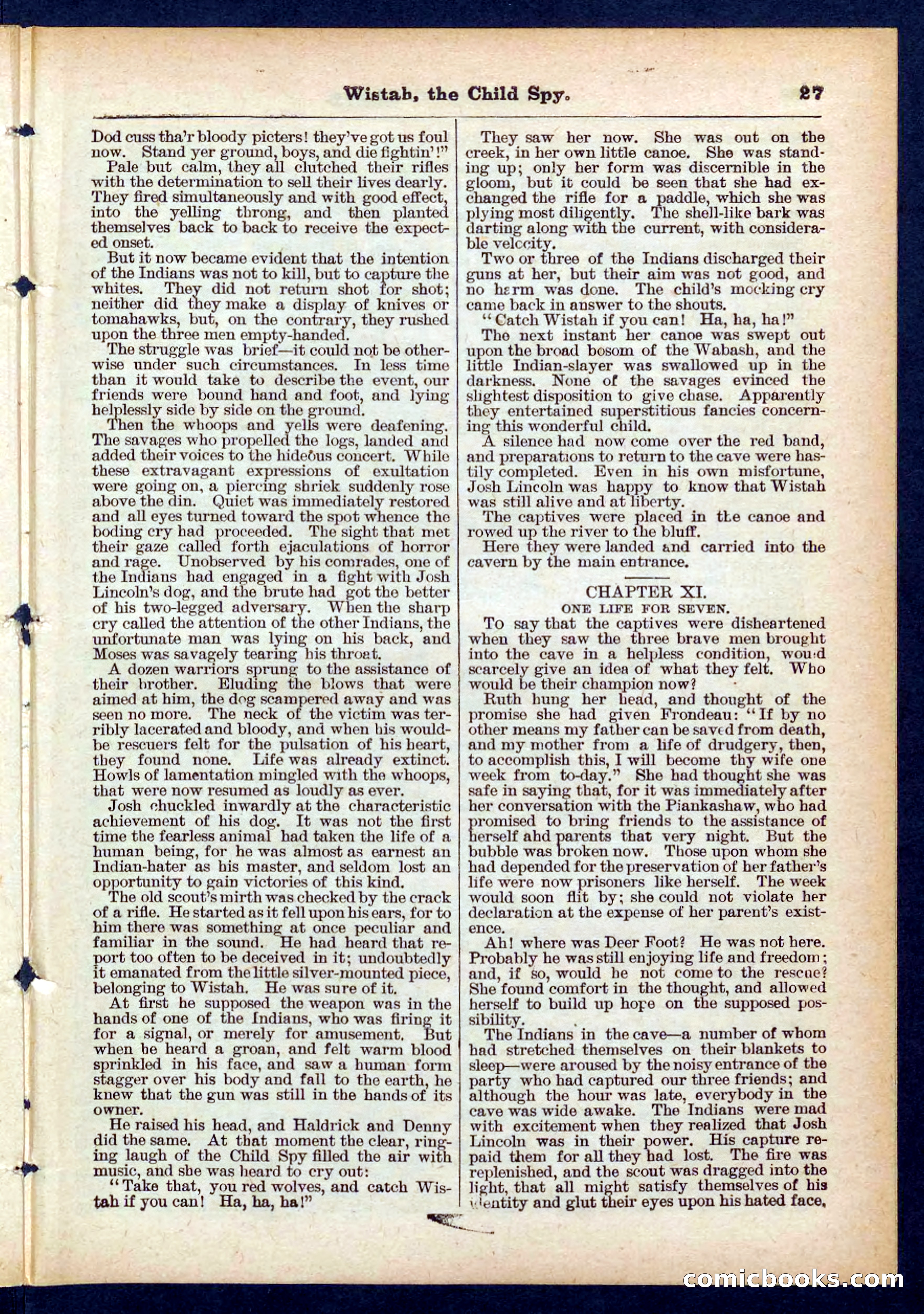 Beadle's Pocket Library No. 441 — page 27 of 32