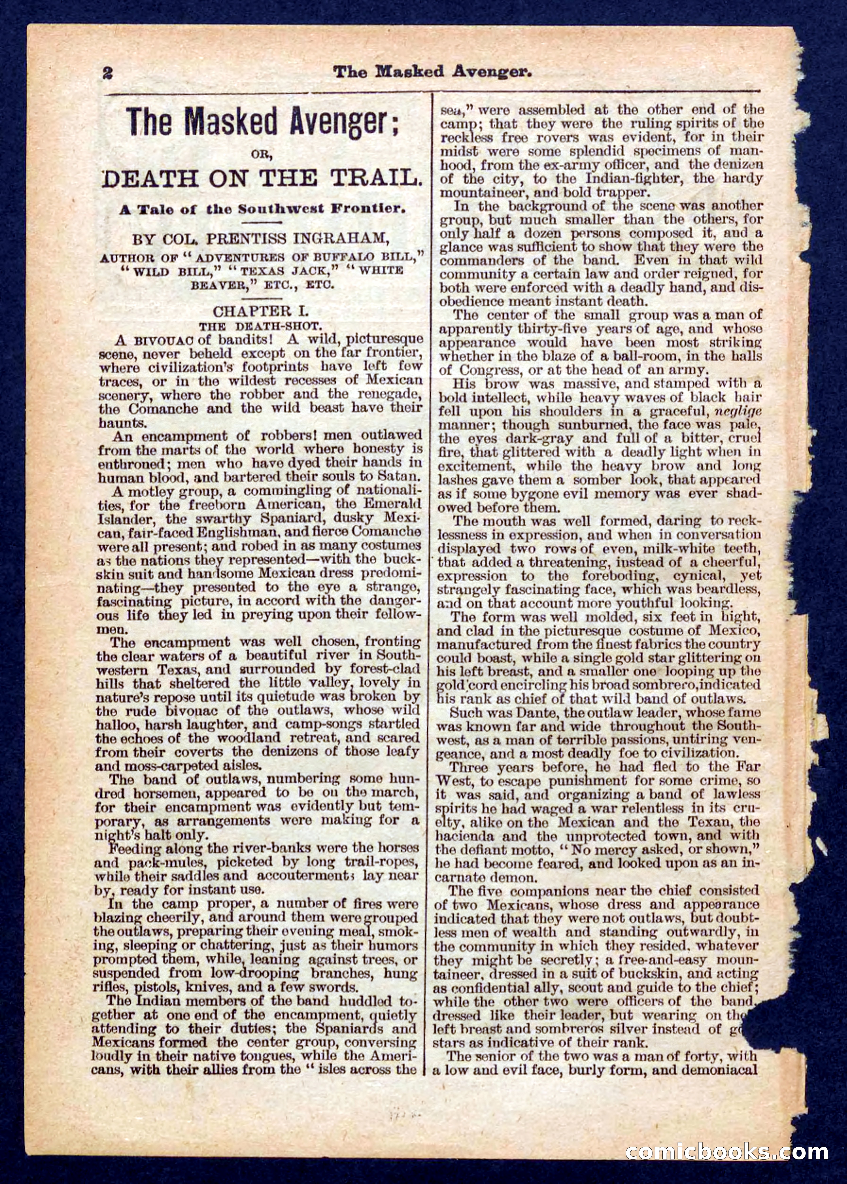 Beadle's Pocket Library No. 443 — page 2 of 32