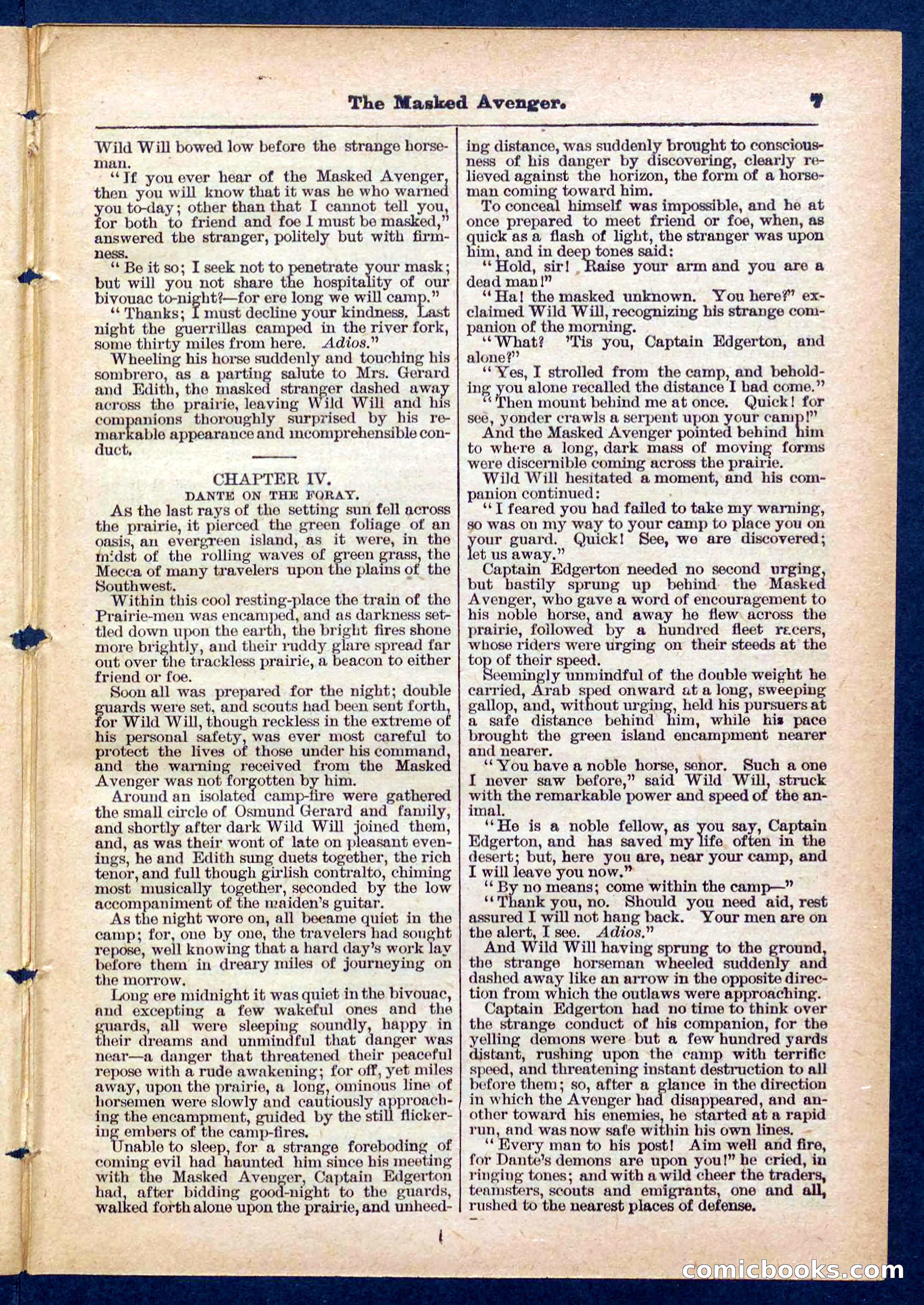 Beadle's Pocket Library No. 443 — page 7 of 32