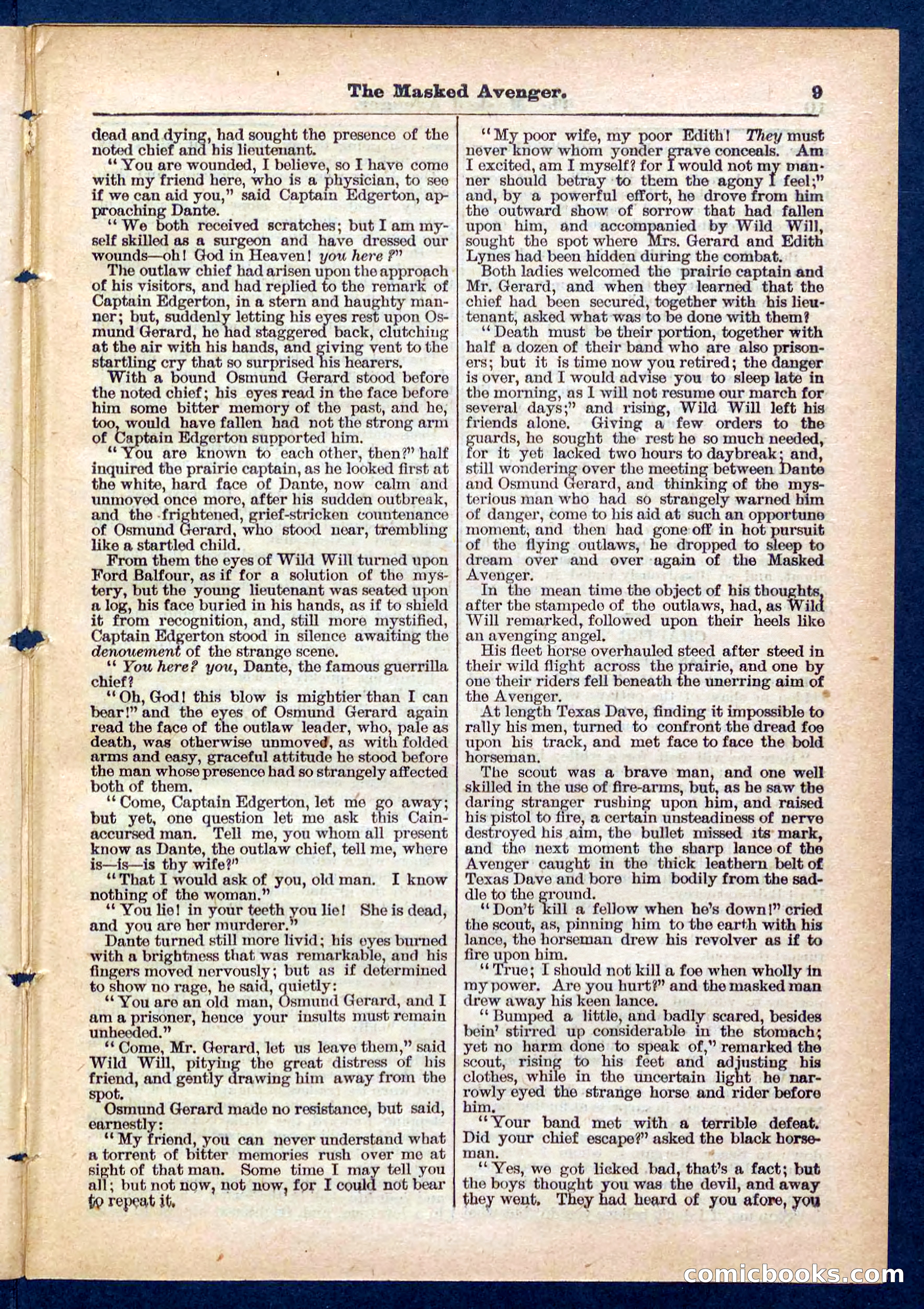 Beadle's Pocket Library No. 443 — page 9 of 32