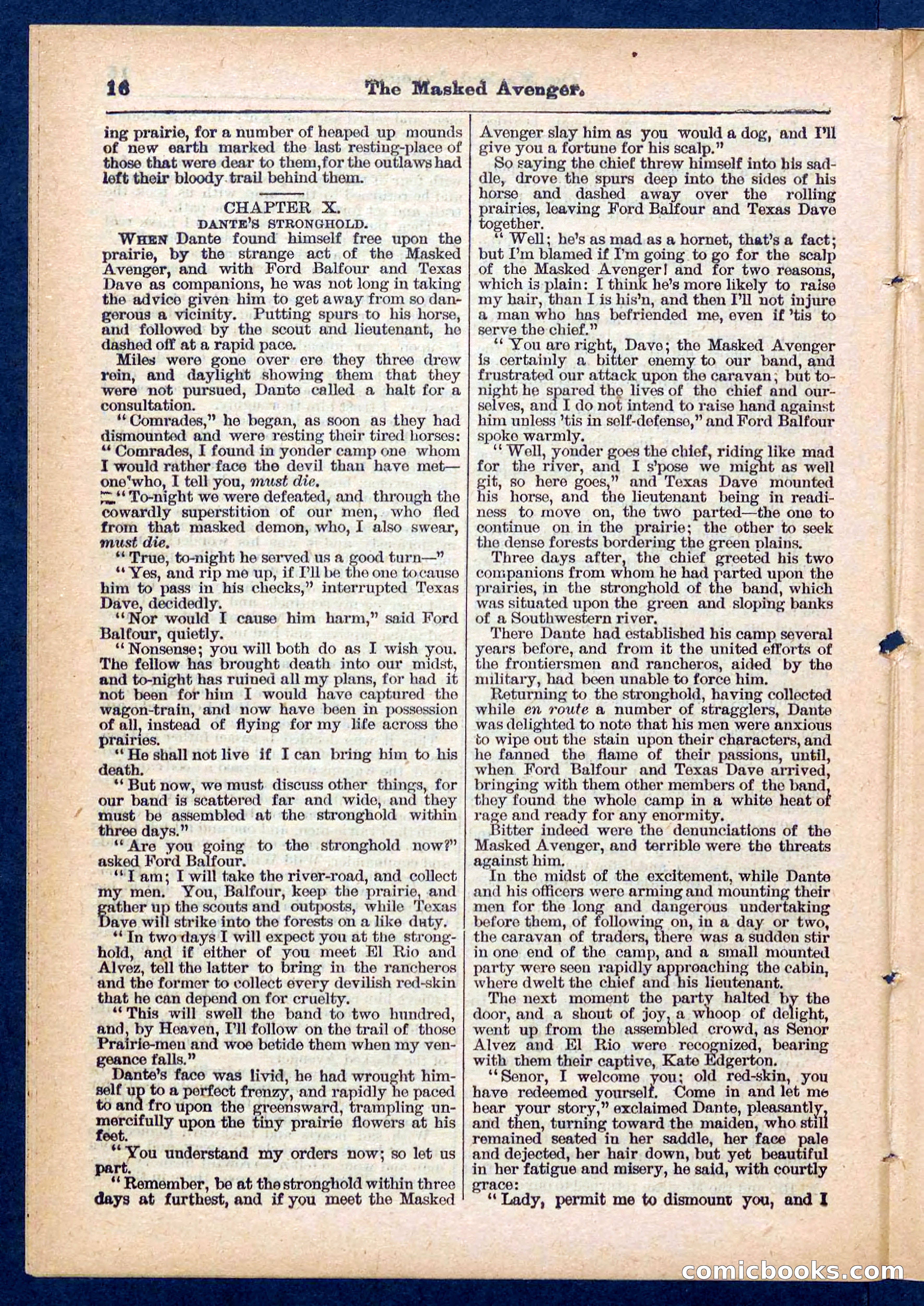 Beadle's Pocket Library No. 443 — page 16 of 32