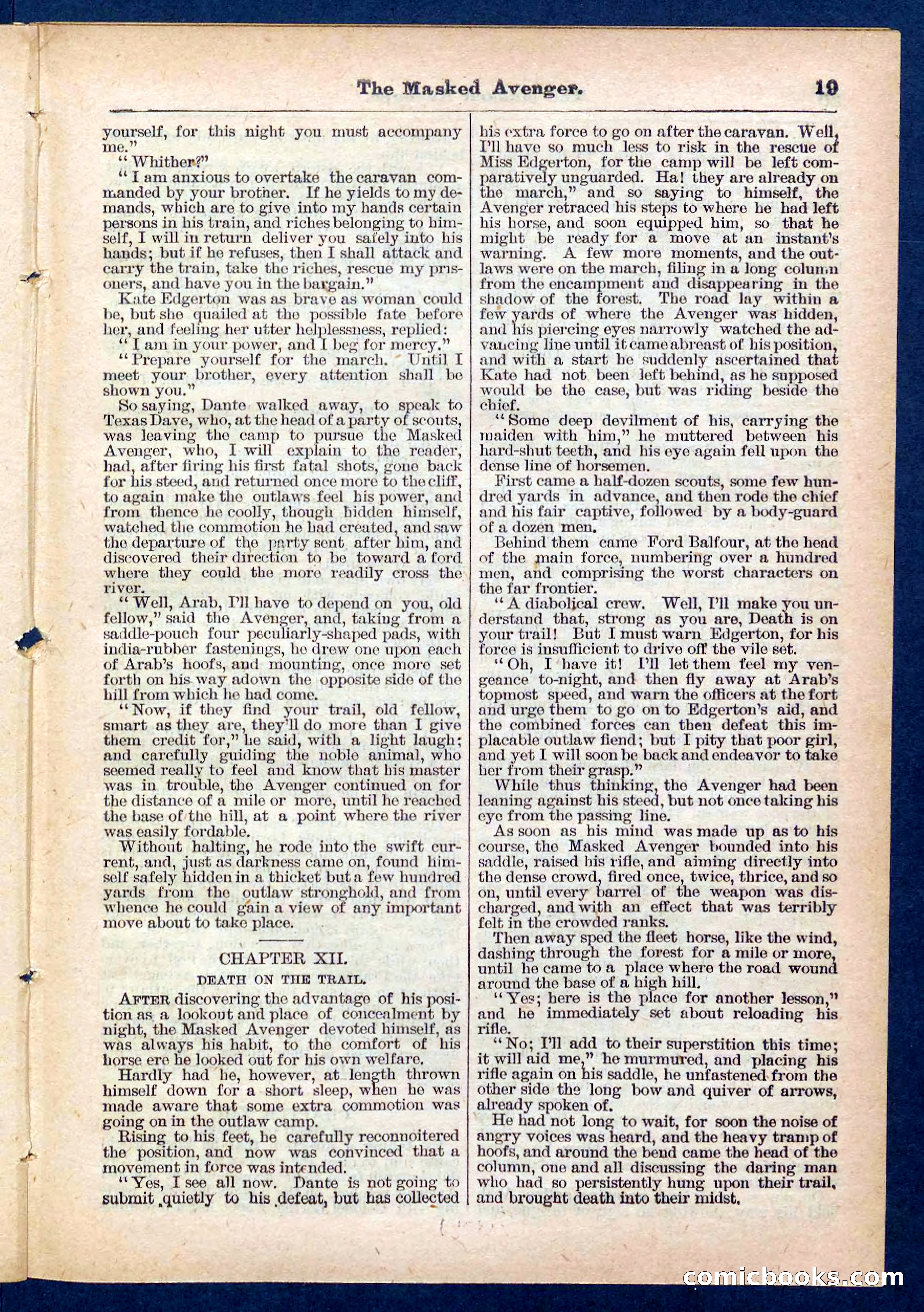 Beadle's Pocket Library No. 443 — page 19 of 32