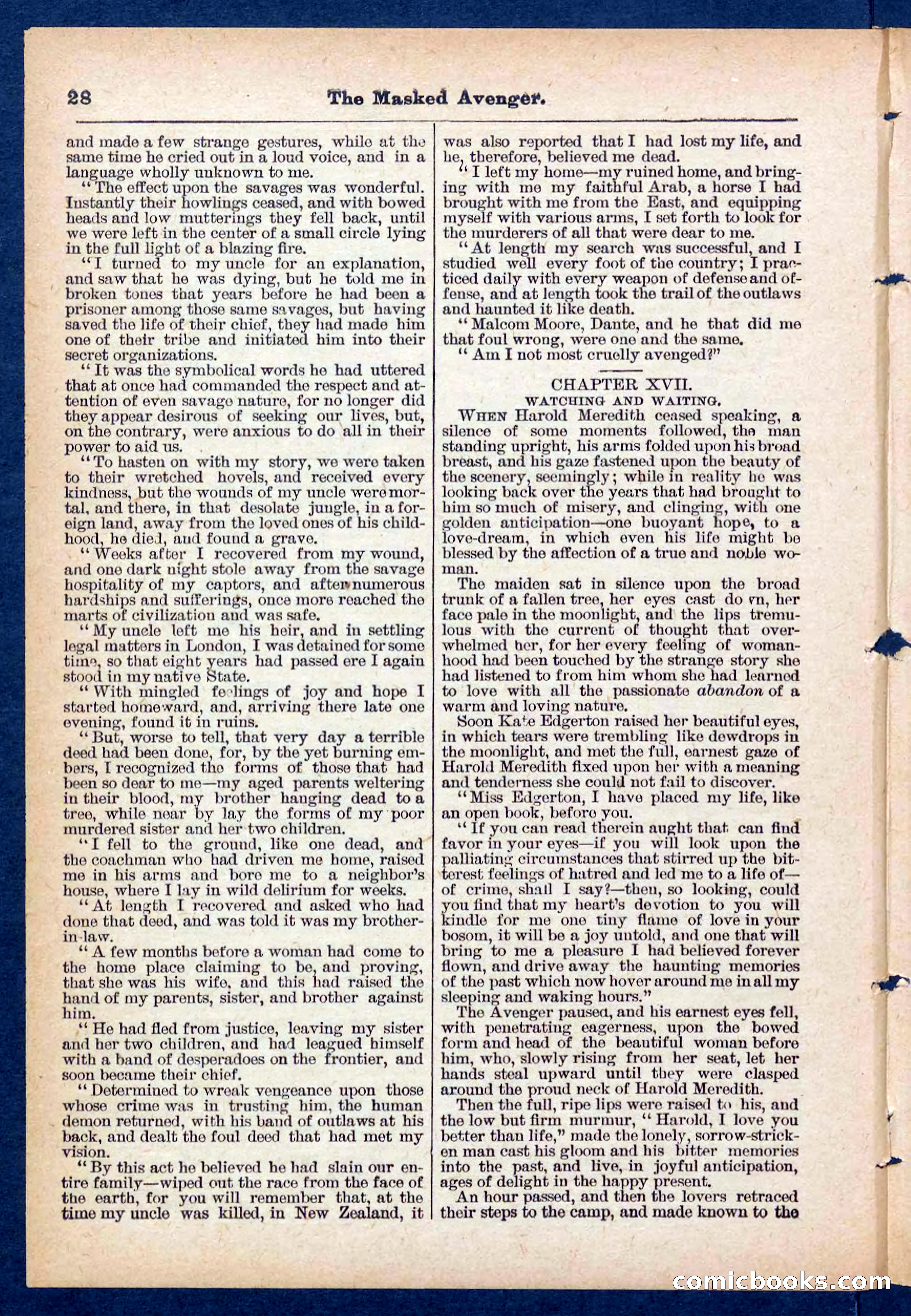 Beadle's Pocket Library No. 443 — page 28 of 32