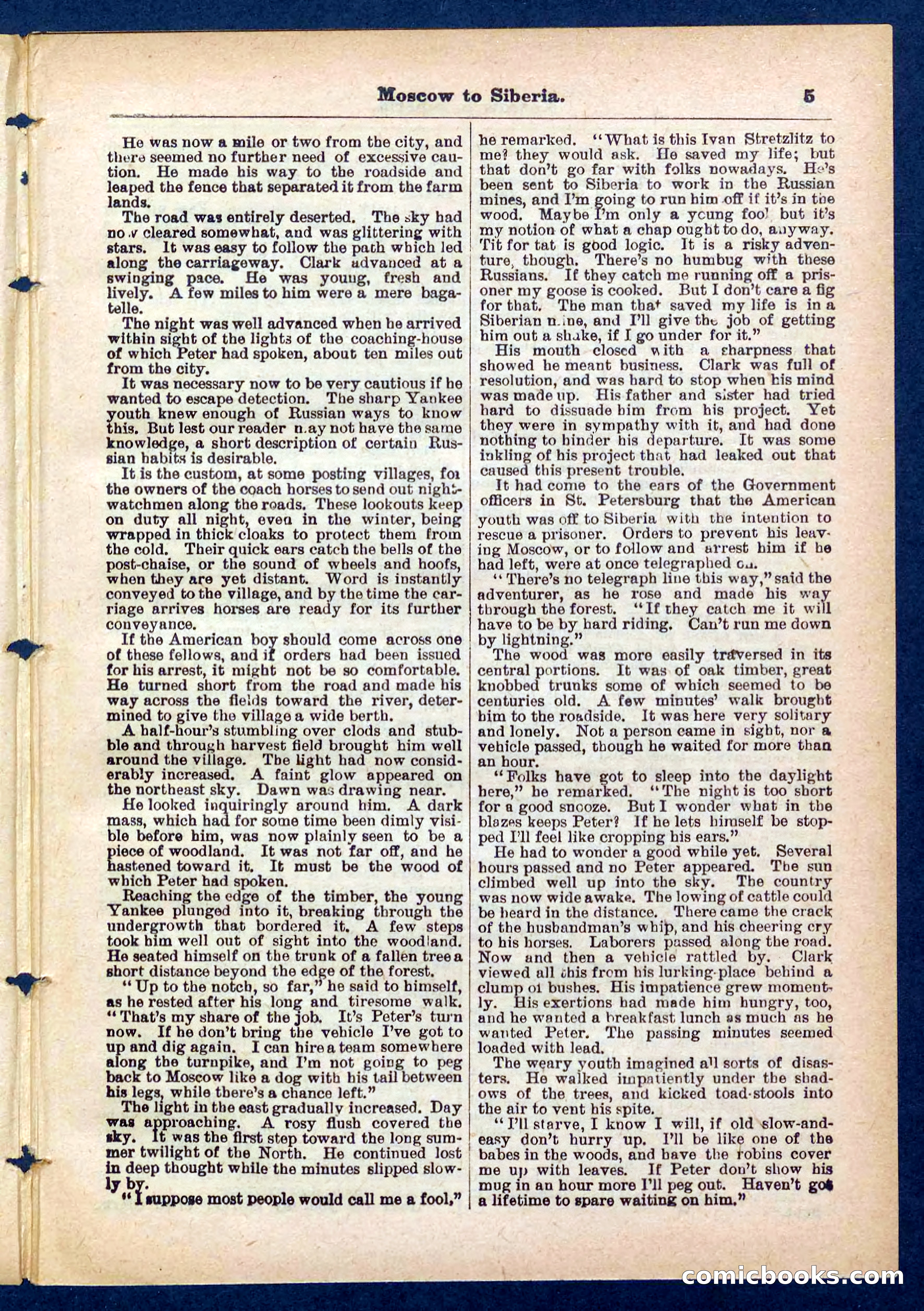 Beadle's Pocket Library No. 444 — page 5 of 32