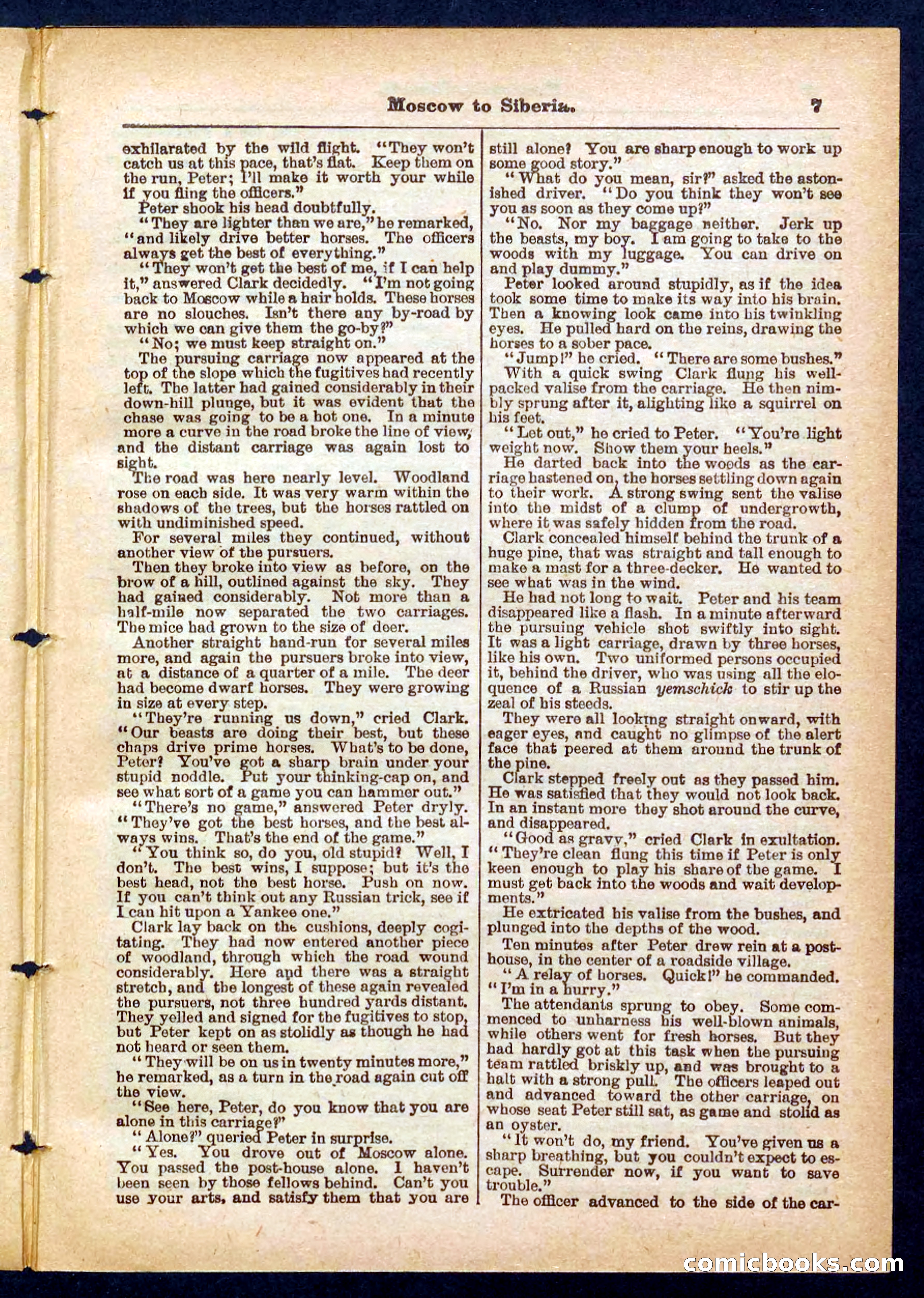 Beadle's Pocket Library No. 444 — page 7 of 32