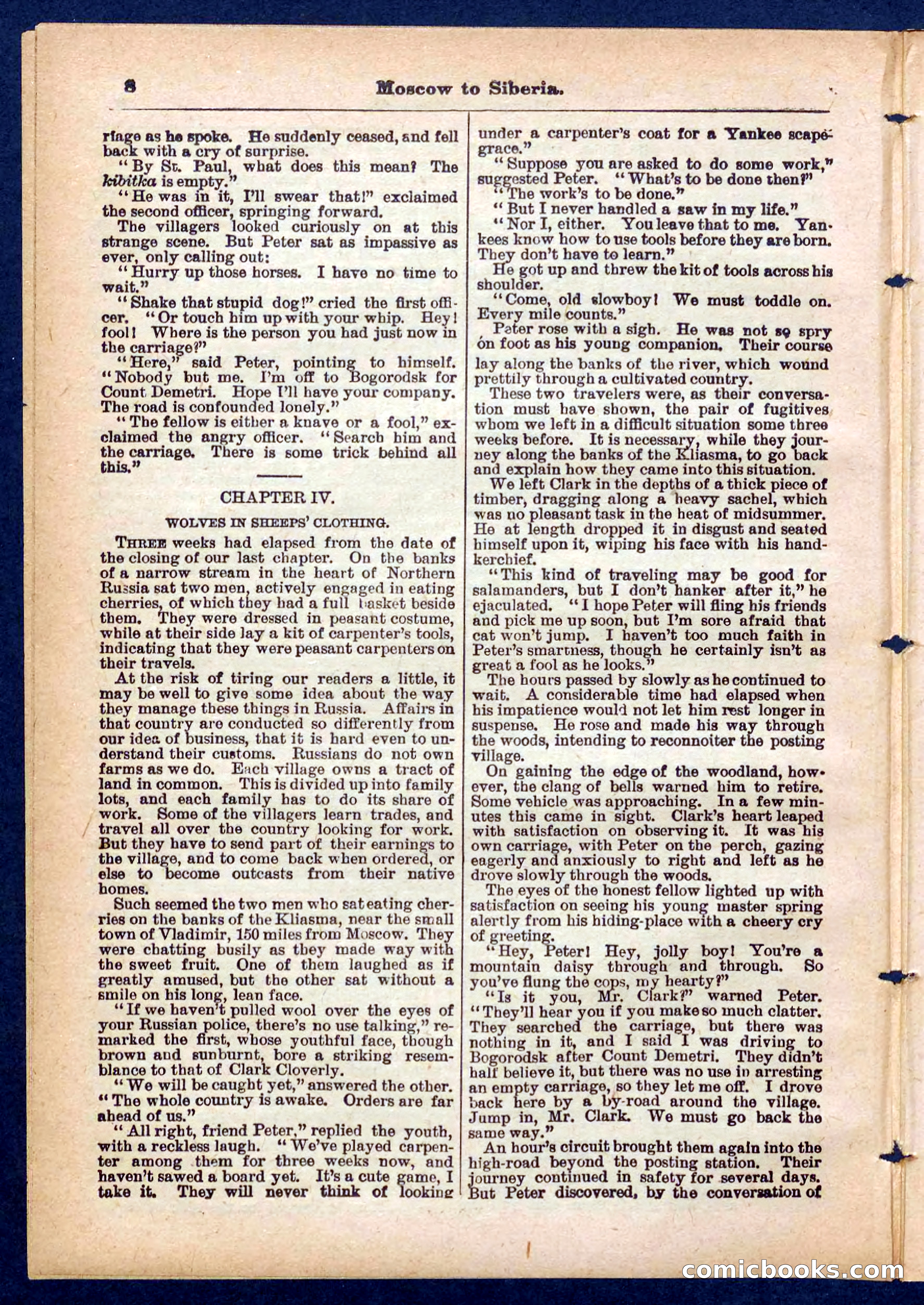 Beadle's Pocket Library No. 444 — page 8 of 32