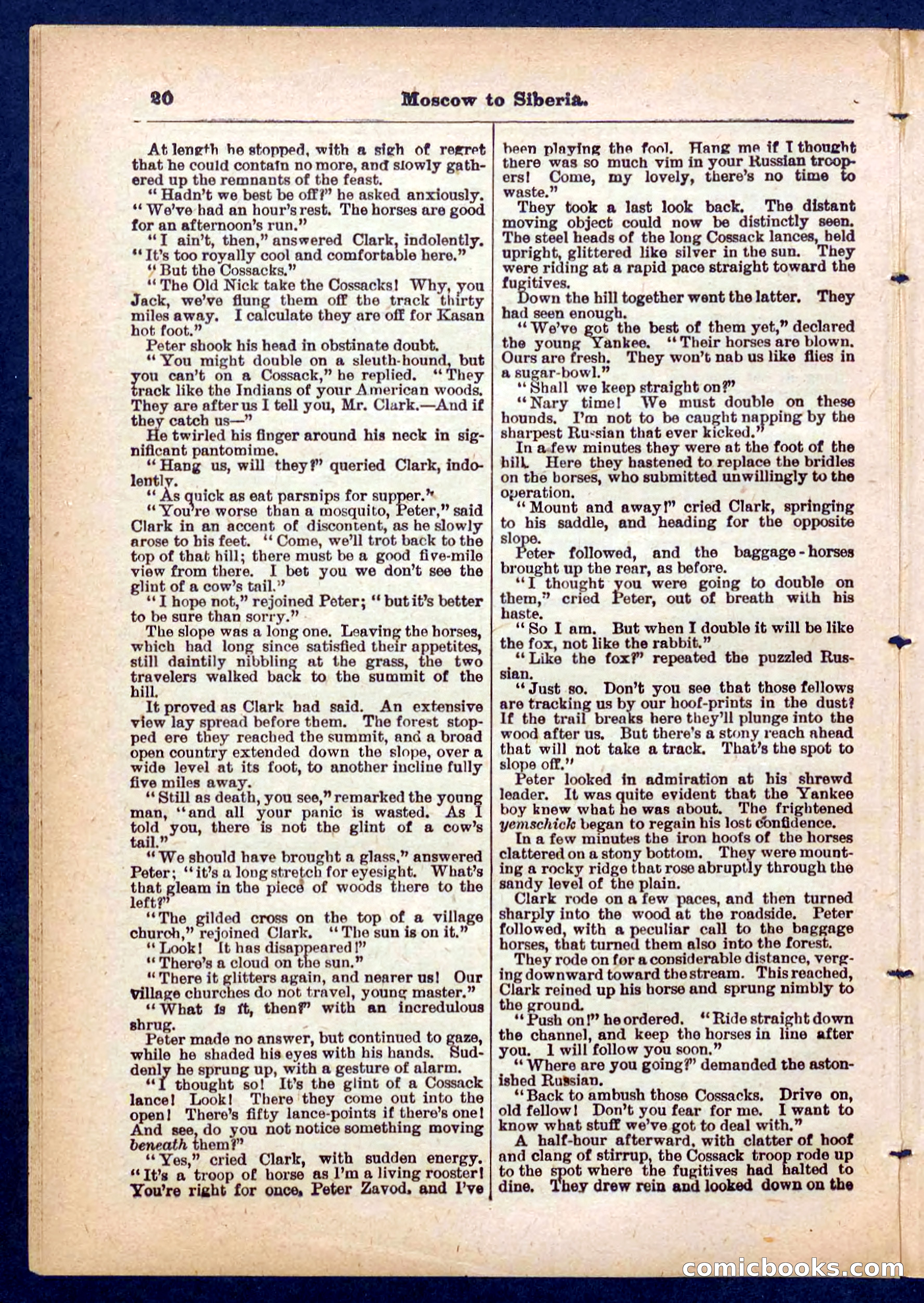 Beadle's Pocket Library No. 444 — page 20 of 32