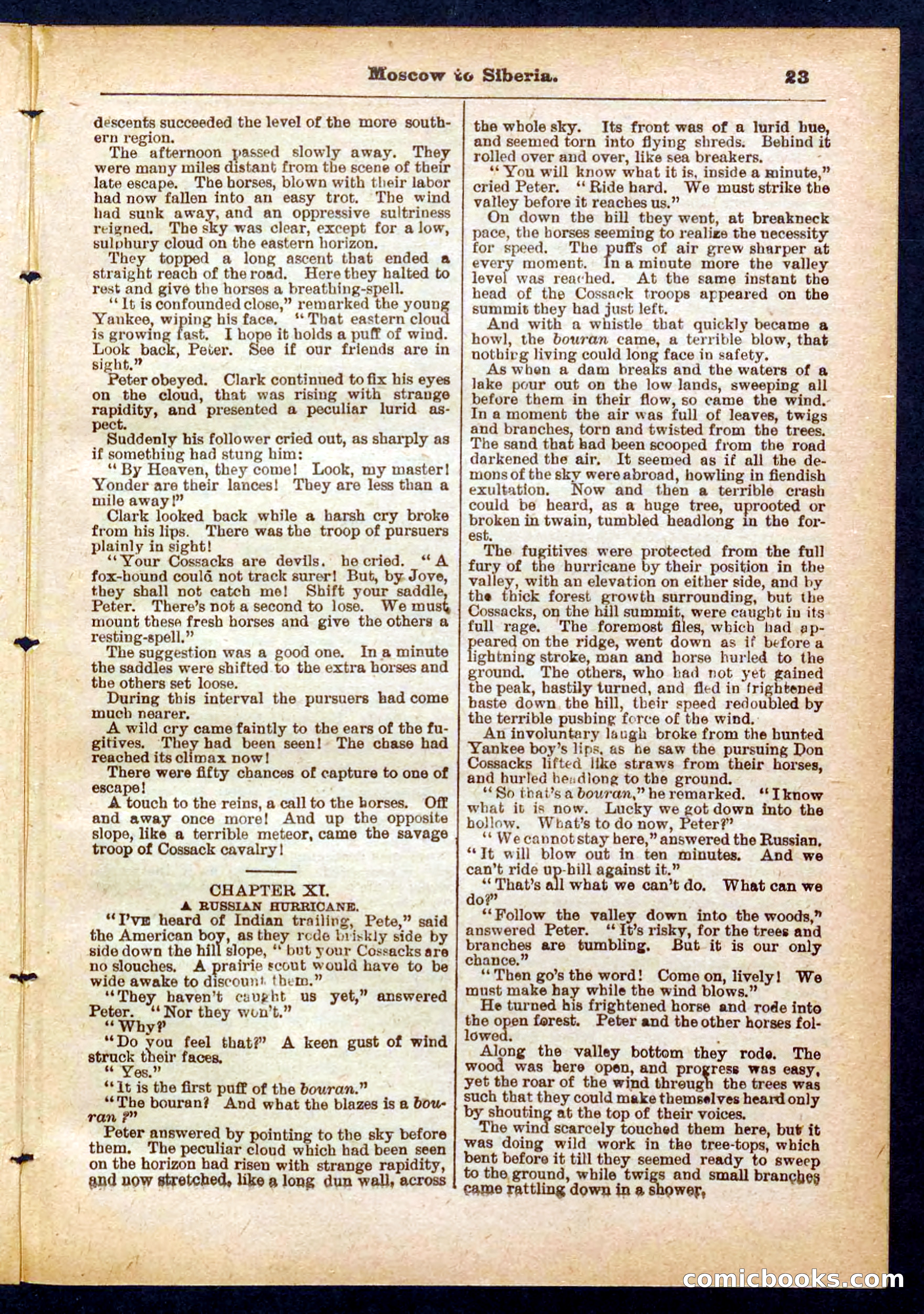 Beadle's Pocket Library No. 444 — page 23 of 32