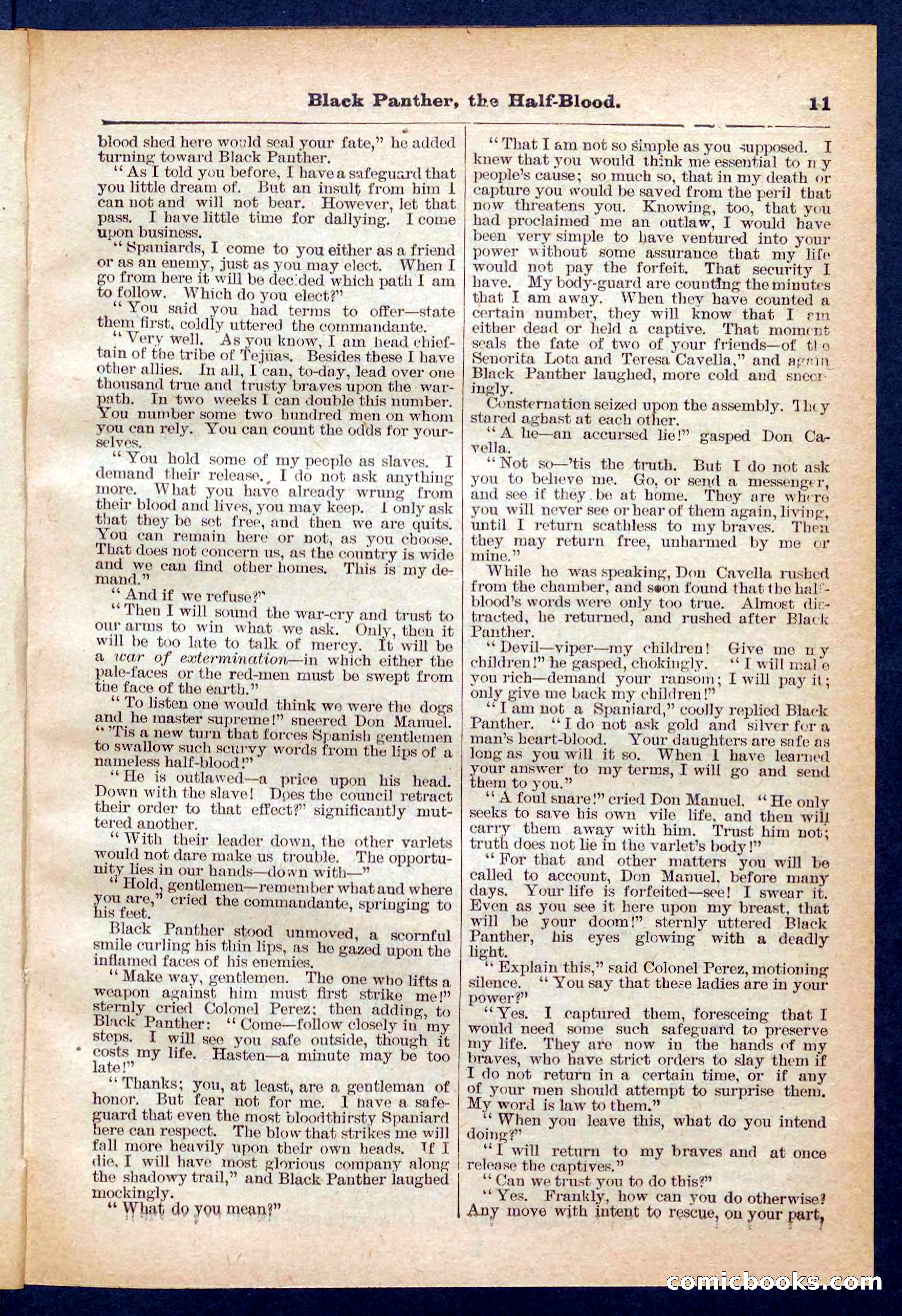 Beadle's Pocket Library No. 446 — page 11 of 32