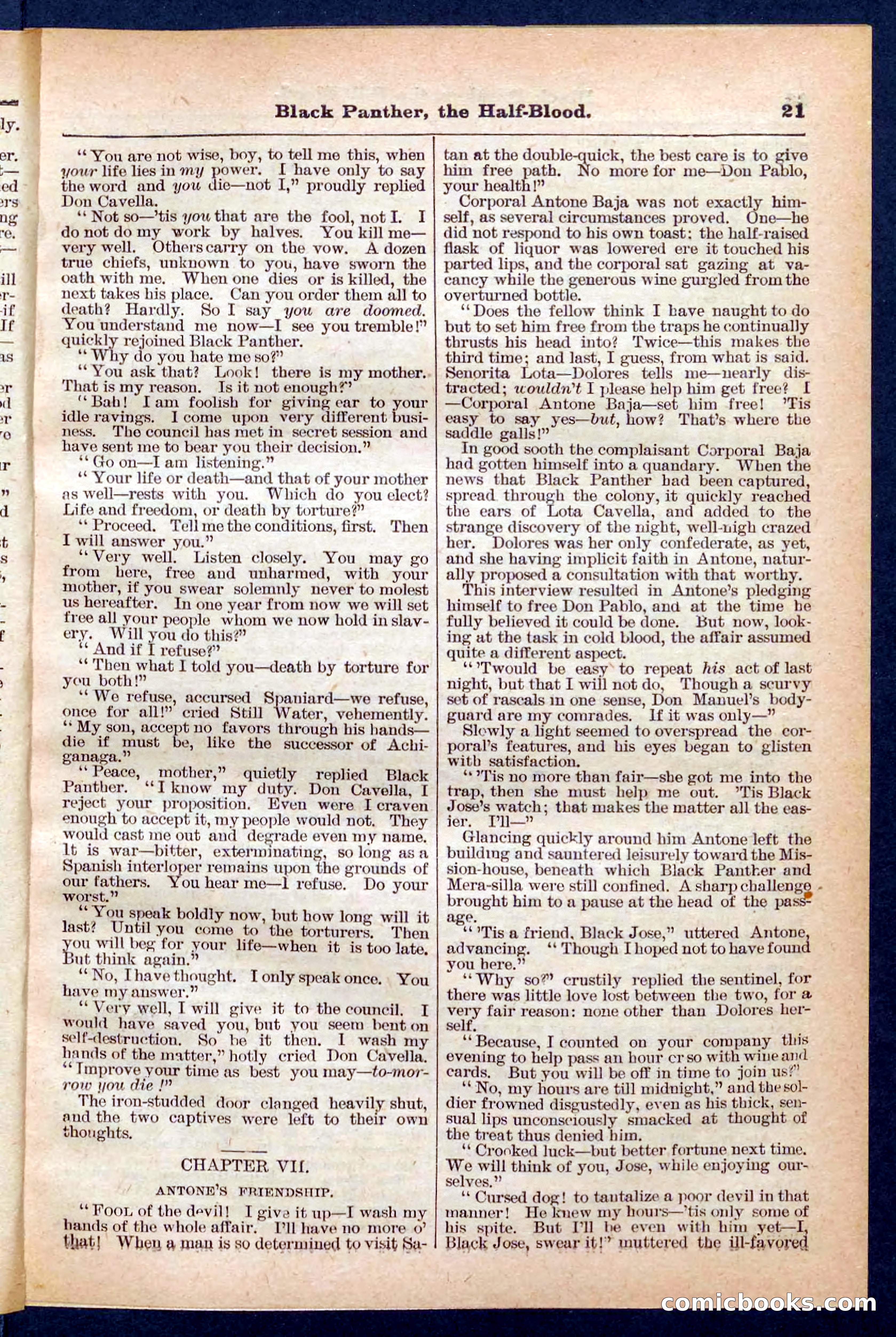 Beadle's Pocket Library No. 446 — page 21 of 32