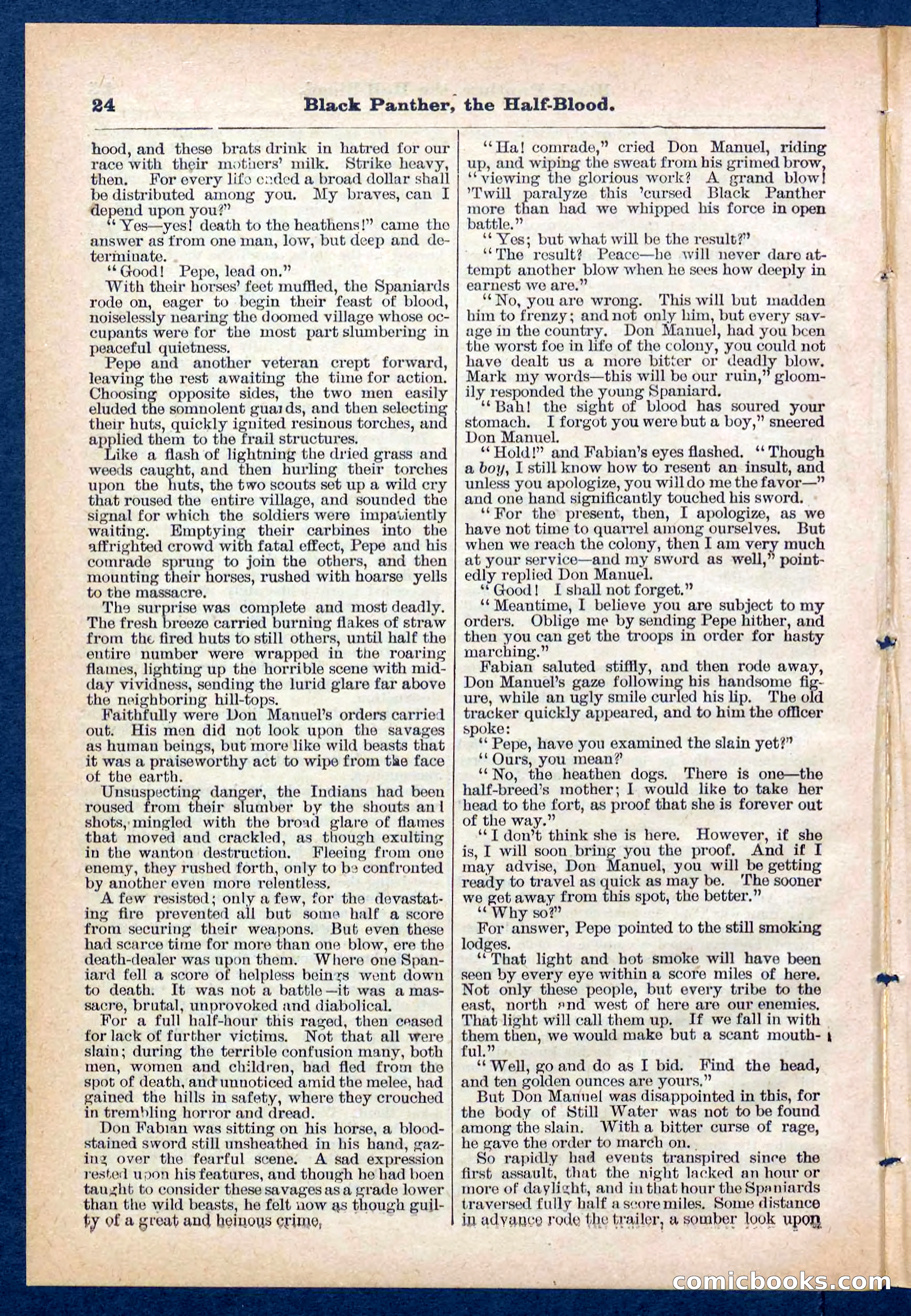Beadle's Pocket Library No. 446 — page 24 of 32