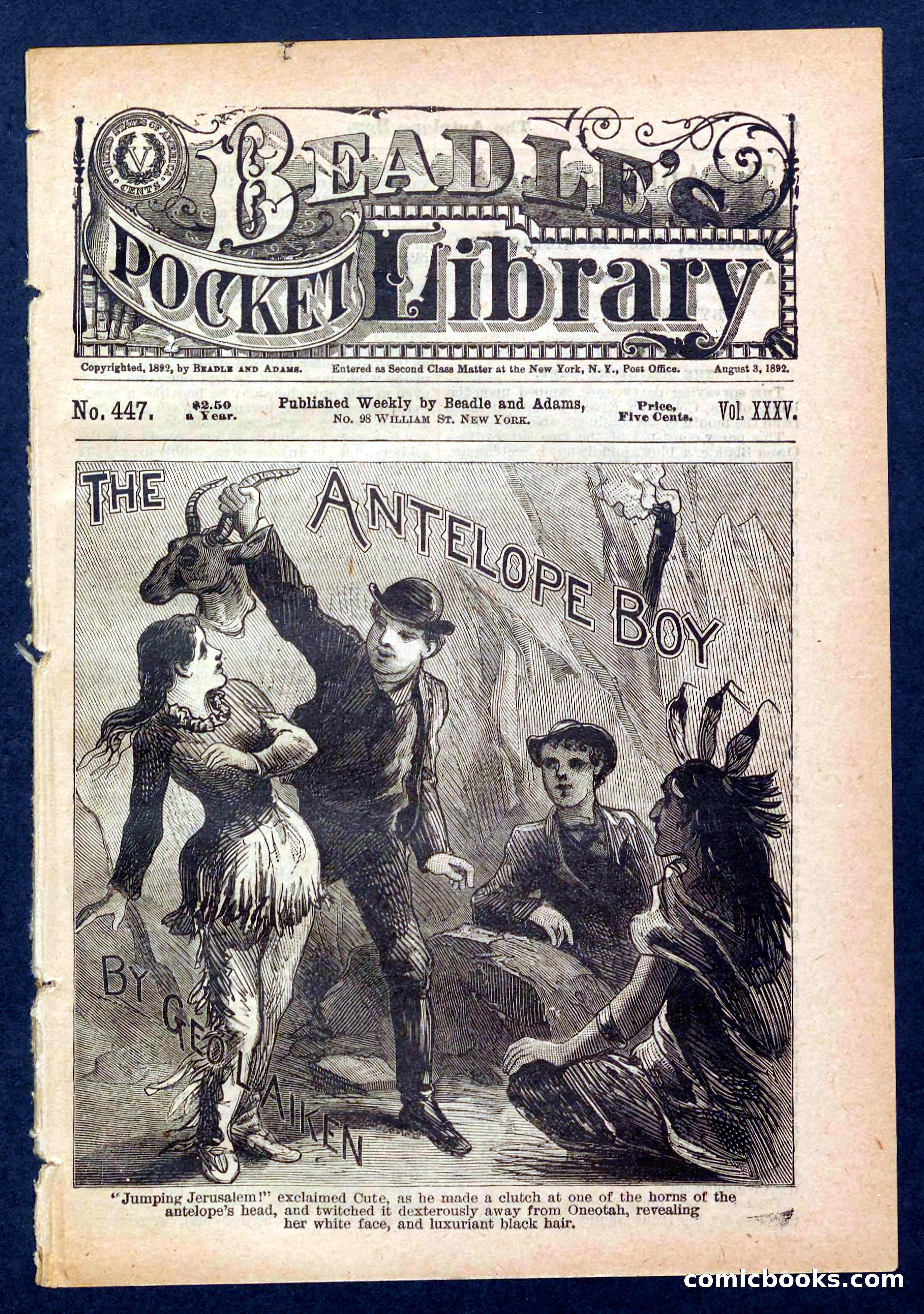 The Antelope Boy by George Eliot Aiken — page 1 of 32