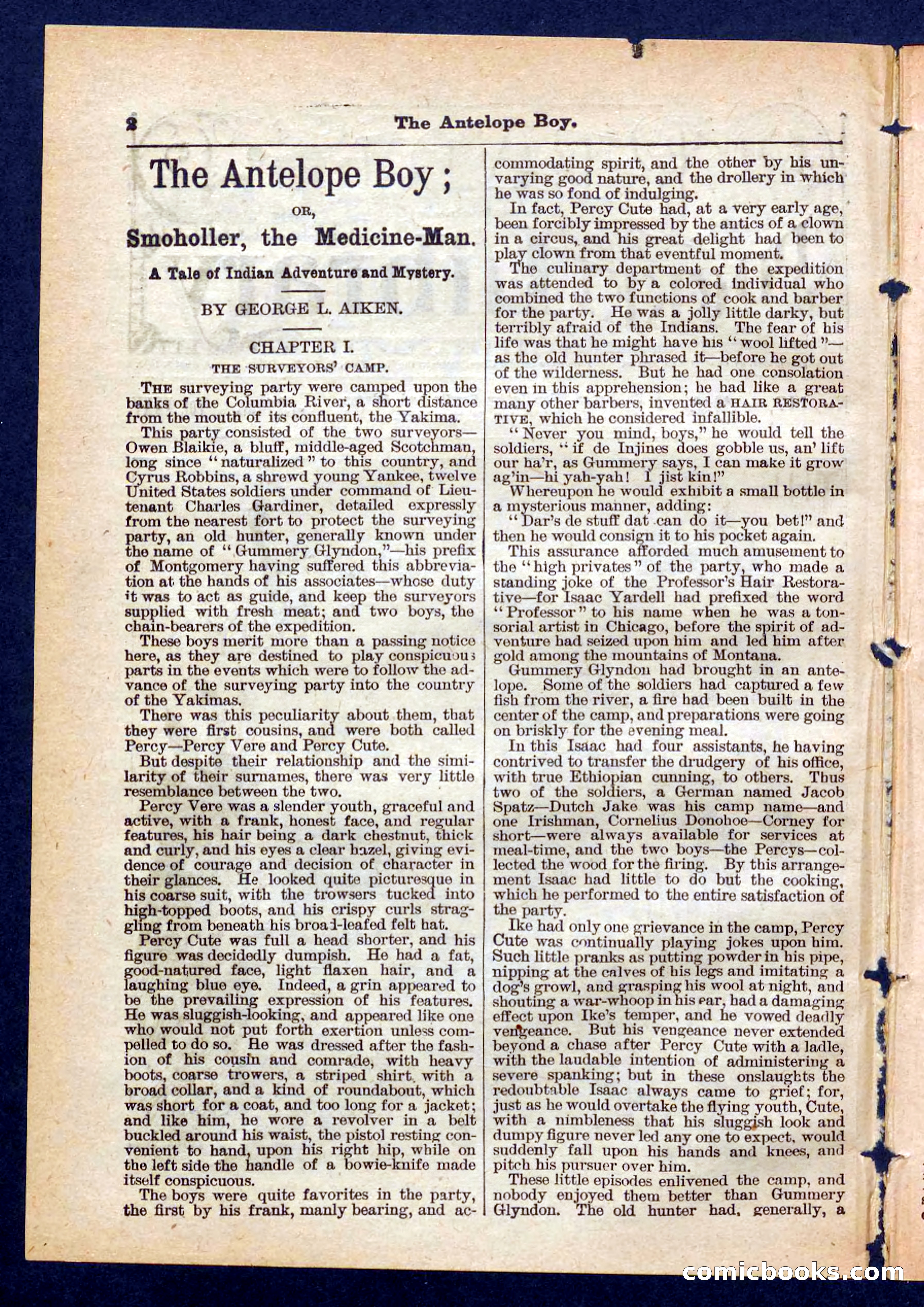 The Antelope Boy by George Eliot Aiken — page 2 of 32