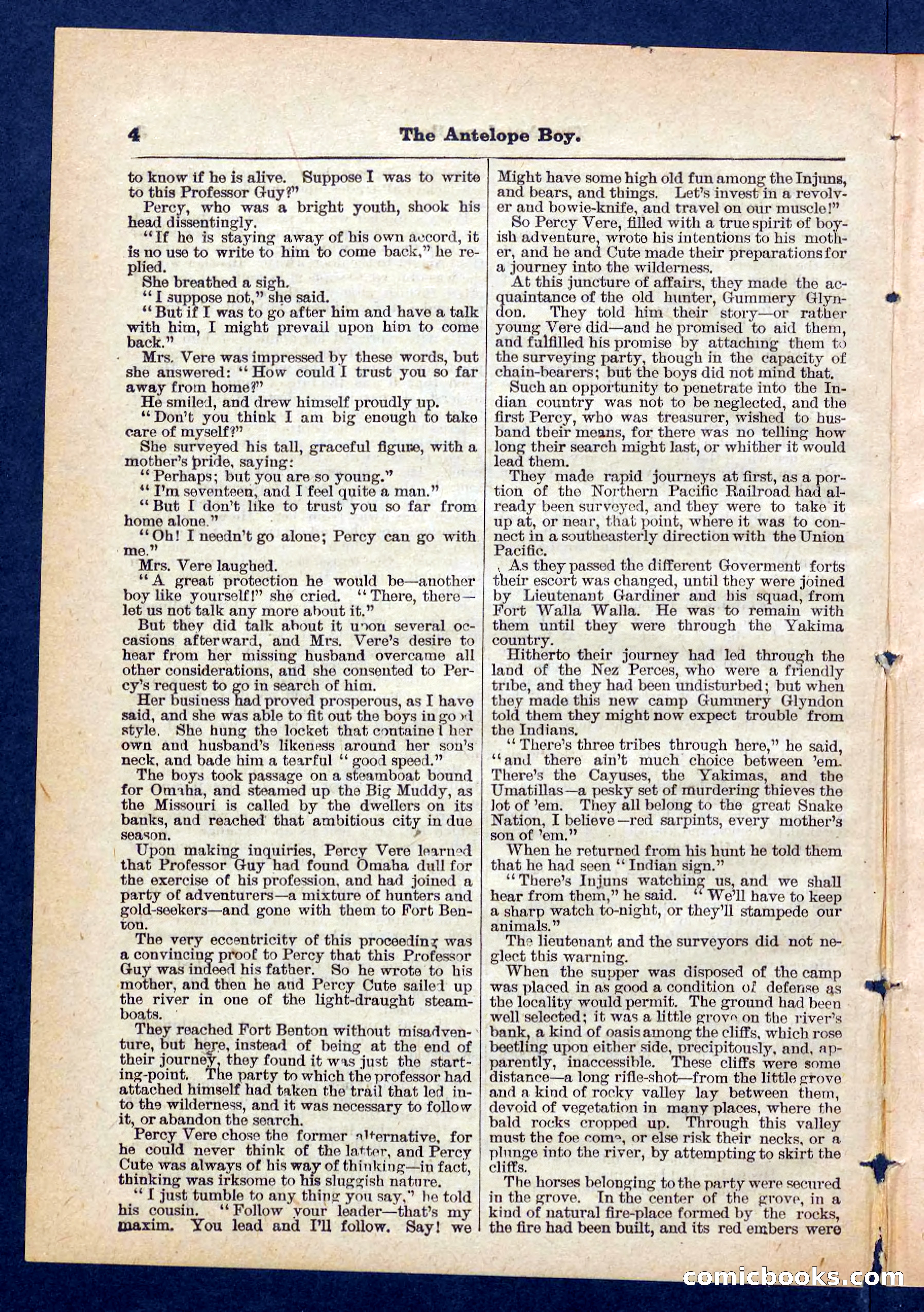 The Antelope Boy by George Eliot Aiken — page 4 of 32