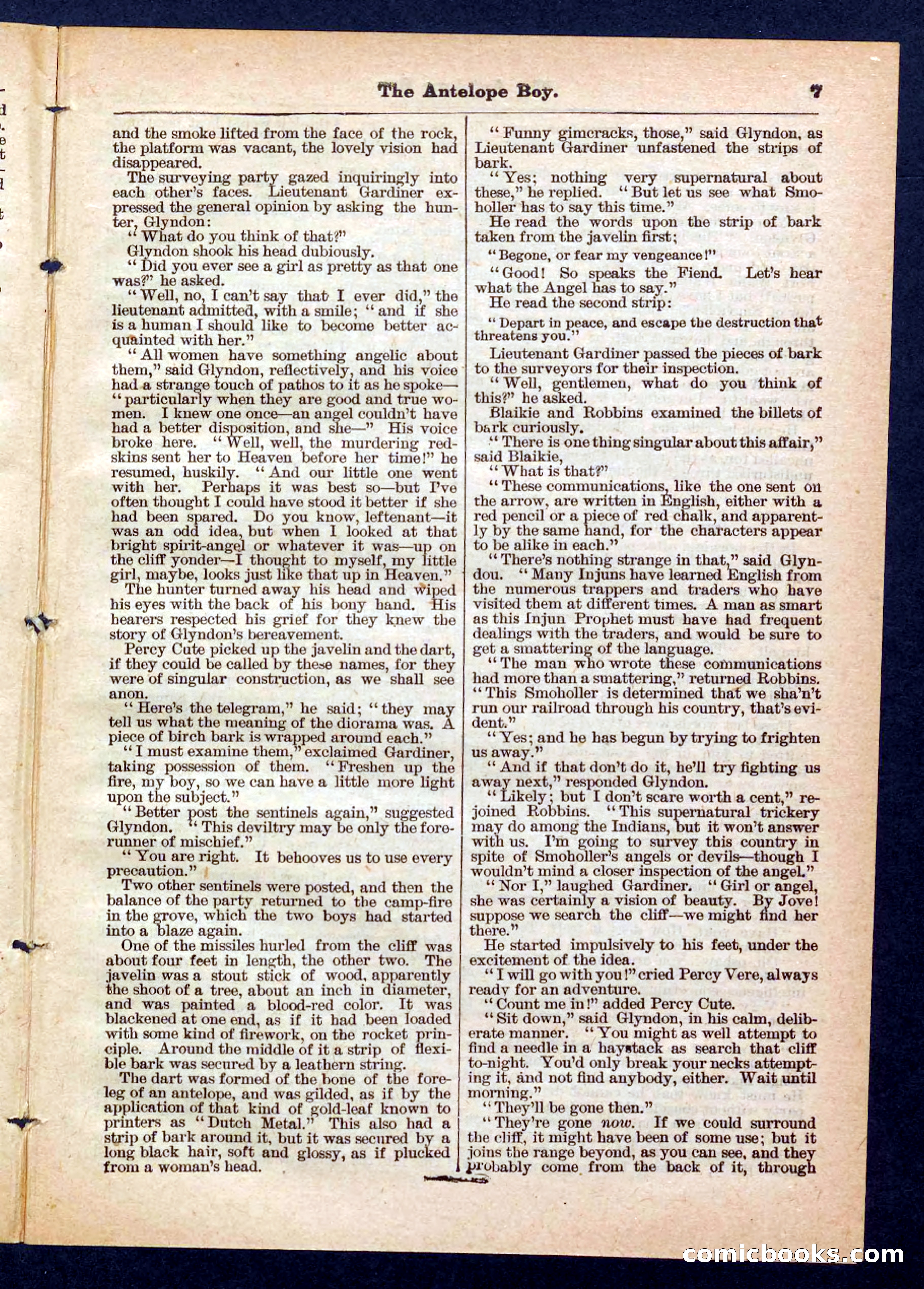 The Antelope Boy by George Eliot Aiken — page 7 of 32